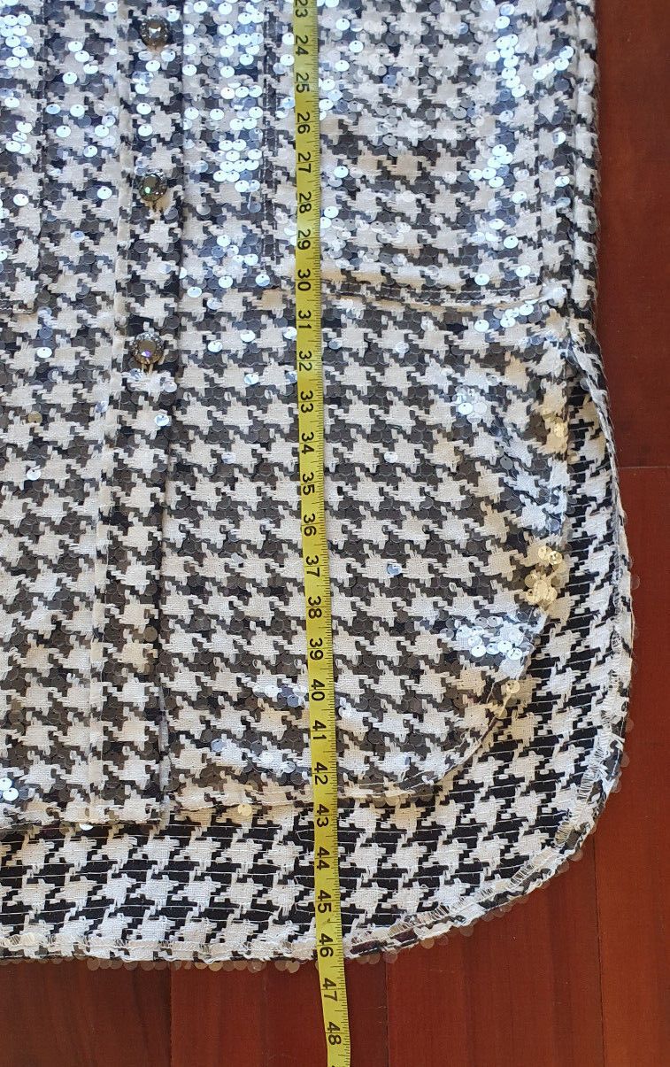 Zara LIMITED EDITION Zara Houndstooth Overshirt, Sze M Size M / US 6-8 / IT 42-44 - 14 Thumbnail