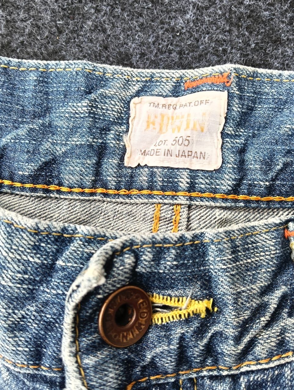 Edwin EDWIN Flare 511 – Vintage Washed Look (31) Size US 34 / EU 50 - 12 Thumbnail