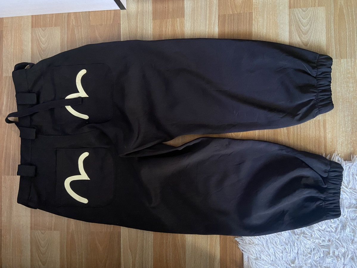 Designer × Evisu × Japanese Brand EVISU SEAGULL JOGGER PAINT WAIST 30 (unisex) Size US 30 / EU 46 - 5 Thumbnail