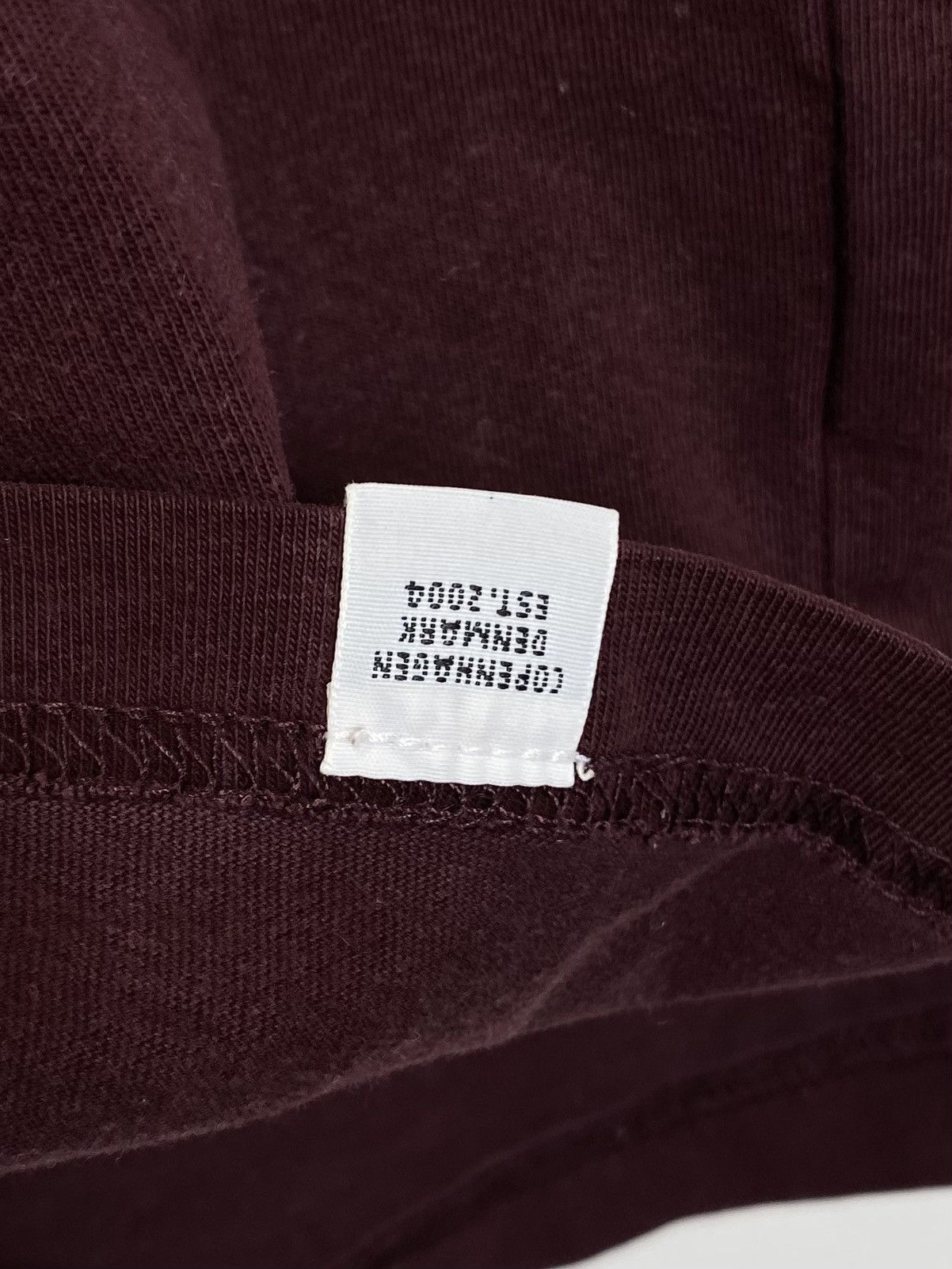 Norse Projects Norse Projects Niels Standard T-Shirt Size S Burgundy Red Size US S / EU 44-46 / 1 - 5 Thumbnail