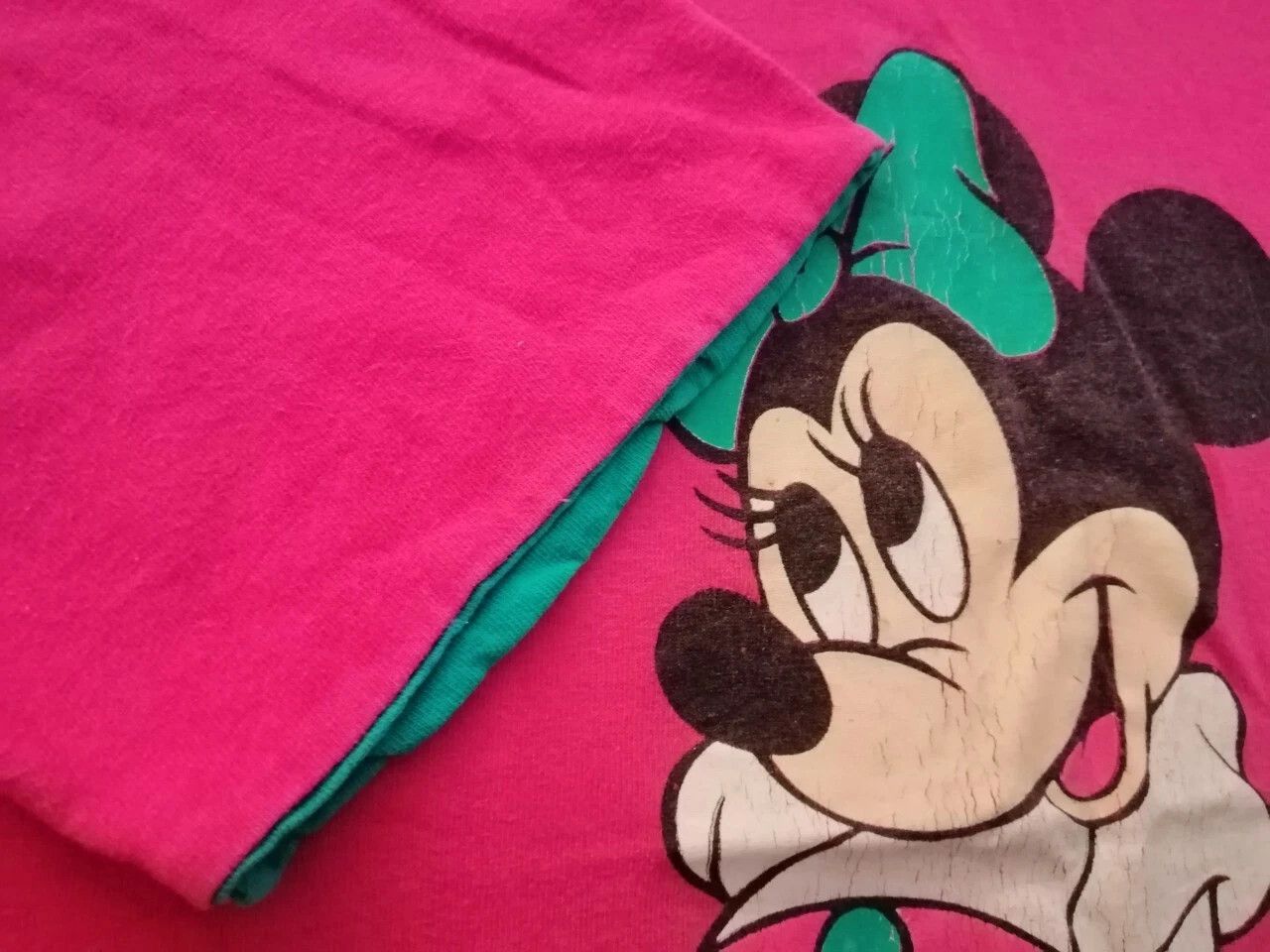 Other 90s vintage disney minnie mouse t shirt 2 layers Size US L / EU 52-54 / 3 - 4 Thumbnail
