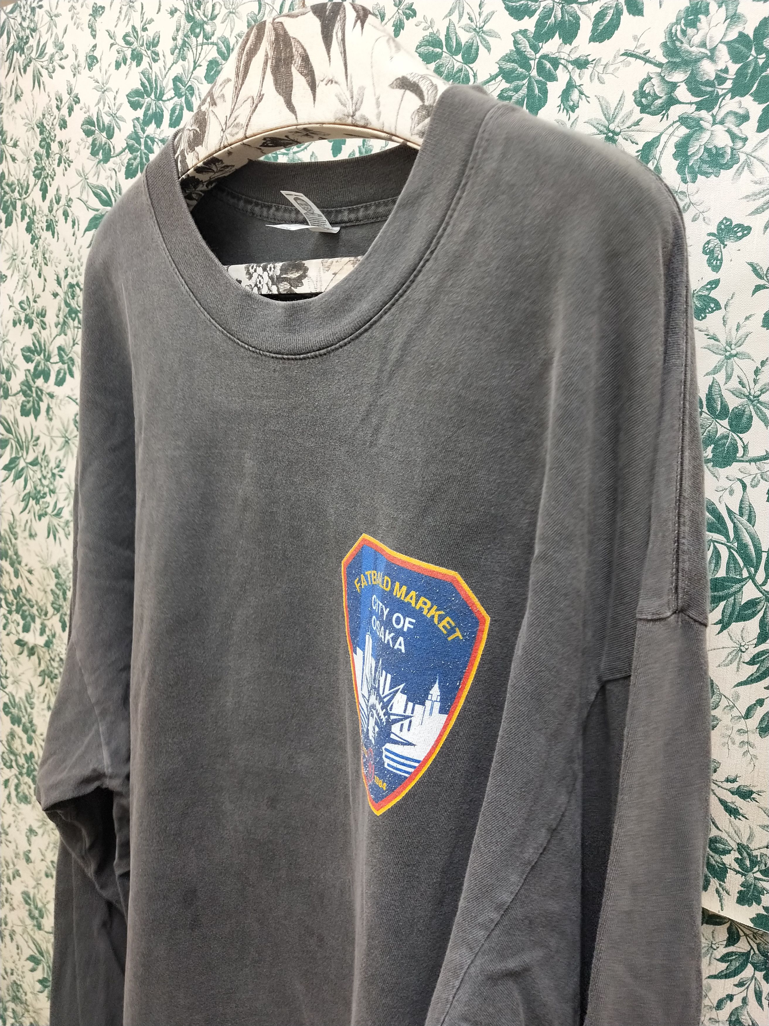 Japanese Brand × Vintage Fatbald Market Osaka L/S Tee Size US XXL / EU 58 / 5 - 3 Thumbnail