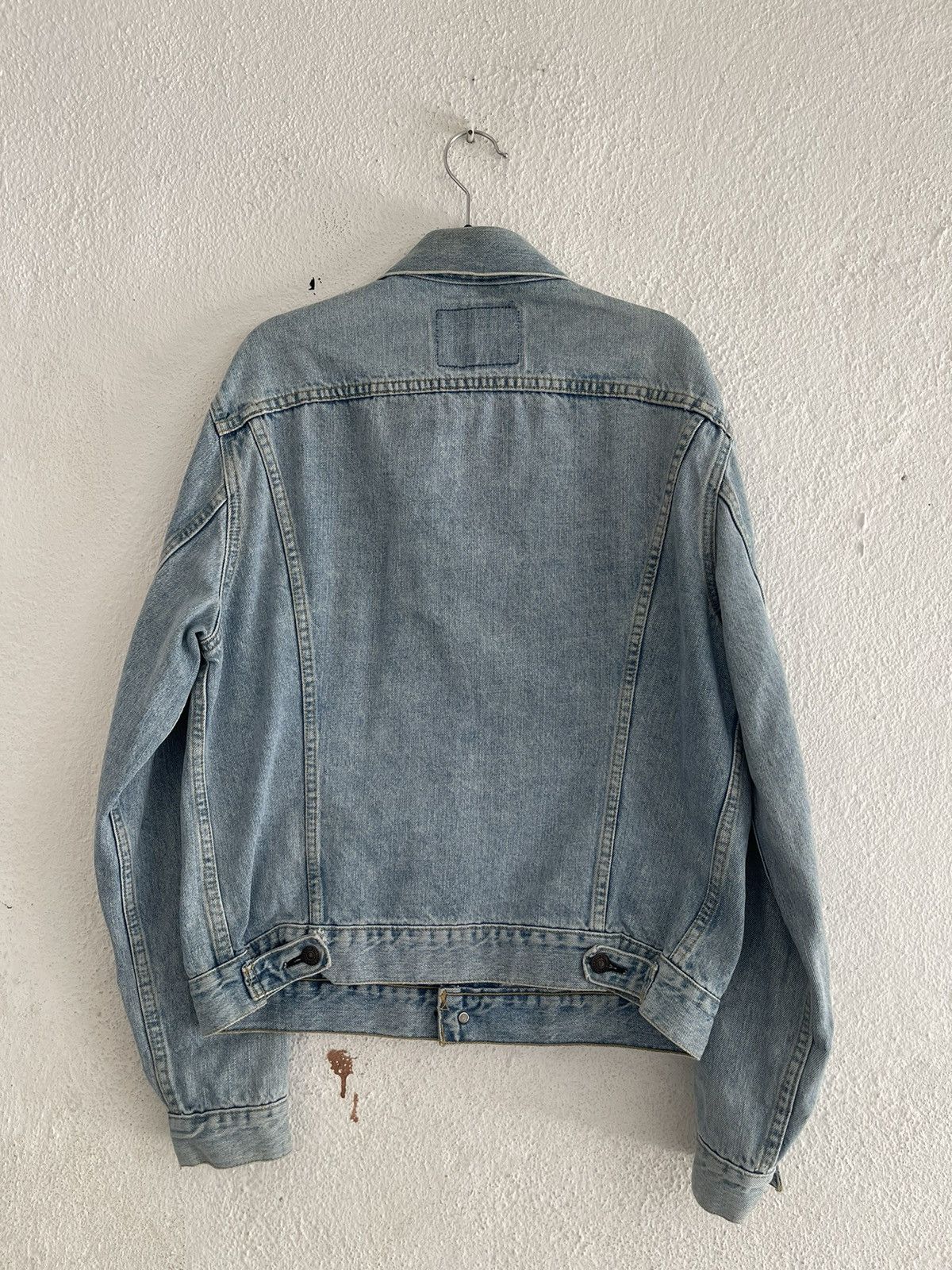 Levi's Vintage Levis 71557 Big E Denim Jacket Size US M / EU 48-50 / 2 - 2 Thumbnail