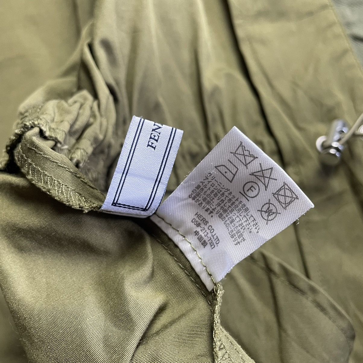 14th Addiction × Japanese Brand × Le Grande Bleu (L.G.B.) 🇯🇵 FENNEL BONDAGE BUTTON UP NYLON JACKET Size M / US 6-8 / IT 42-44 - 14 Thumbnail