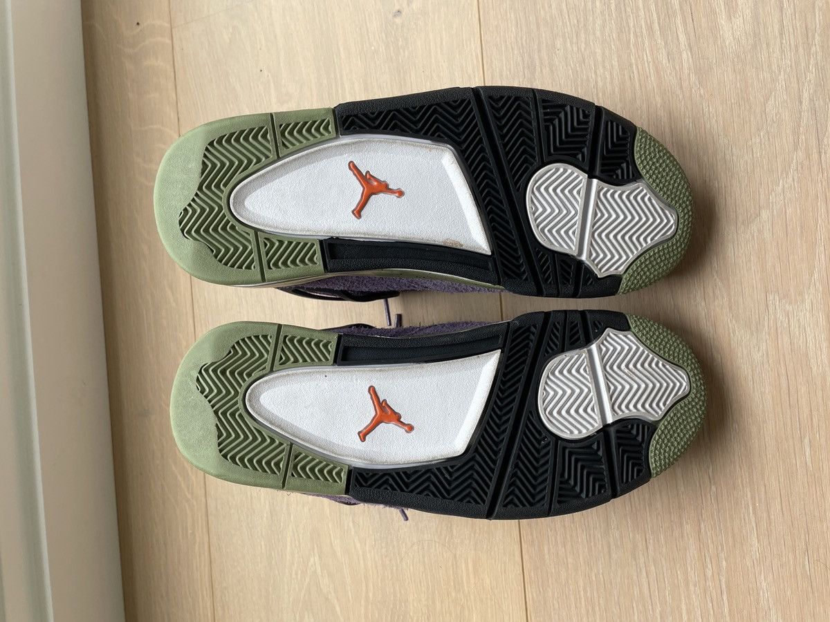 Nike Jordan 4 Retro Canyon Purple Size US 9 / IT 39 - 6 Thumbnail