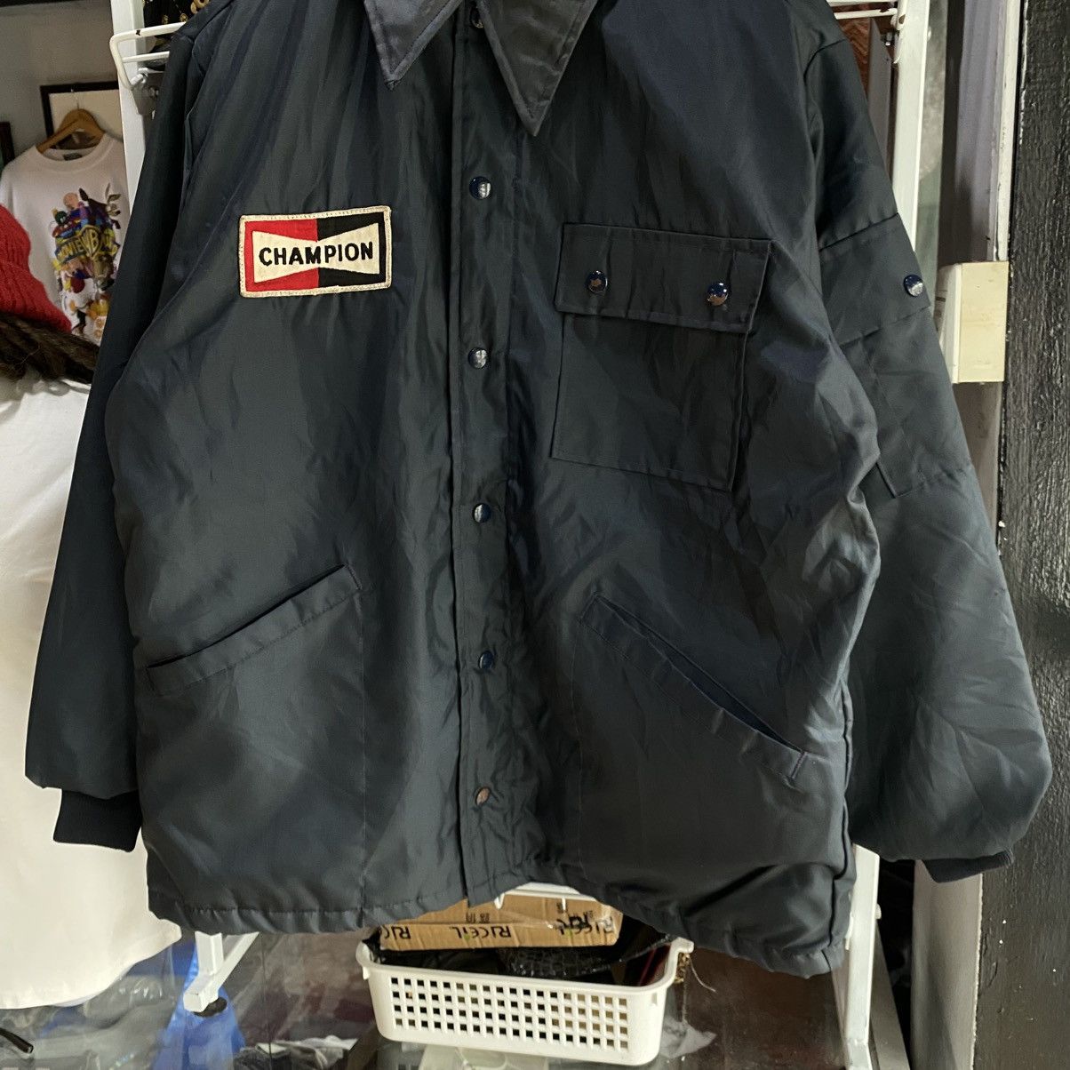 Champion Vintage 70s CHAMPION Spark Plugs NASCAR Jacket Size US L / EU 52-54 / 3 - 4 Thumbnail
