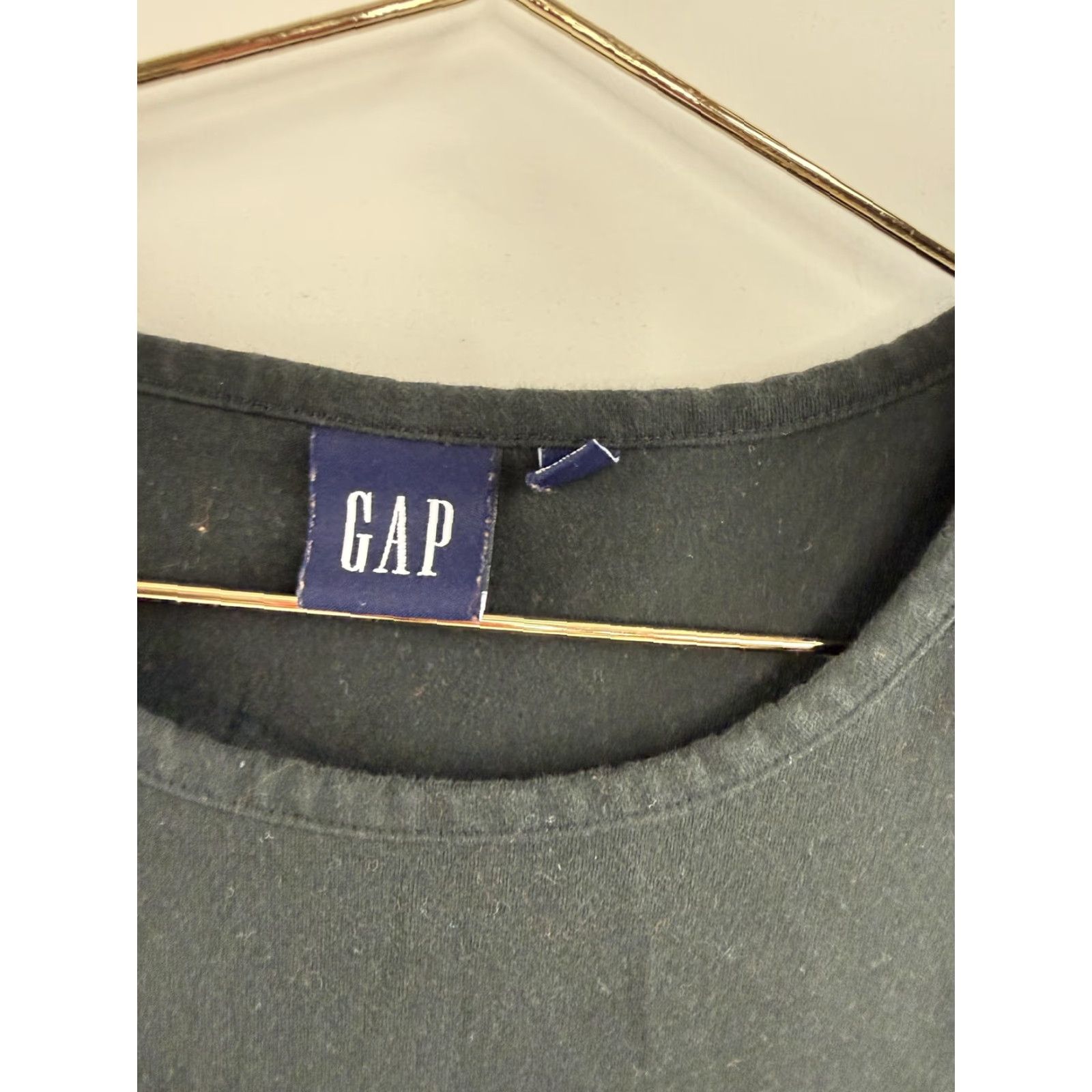 Gap VINTAGE? No. Actually Gap Dress Womens Medium Black Sleeveless Crew Neck Maxi Fit & Flare Casual Size M / US 6-8 / IT 42-44 - 2 Thumbnail