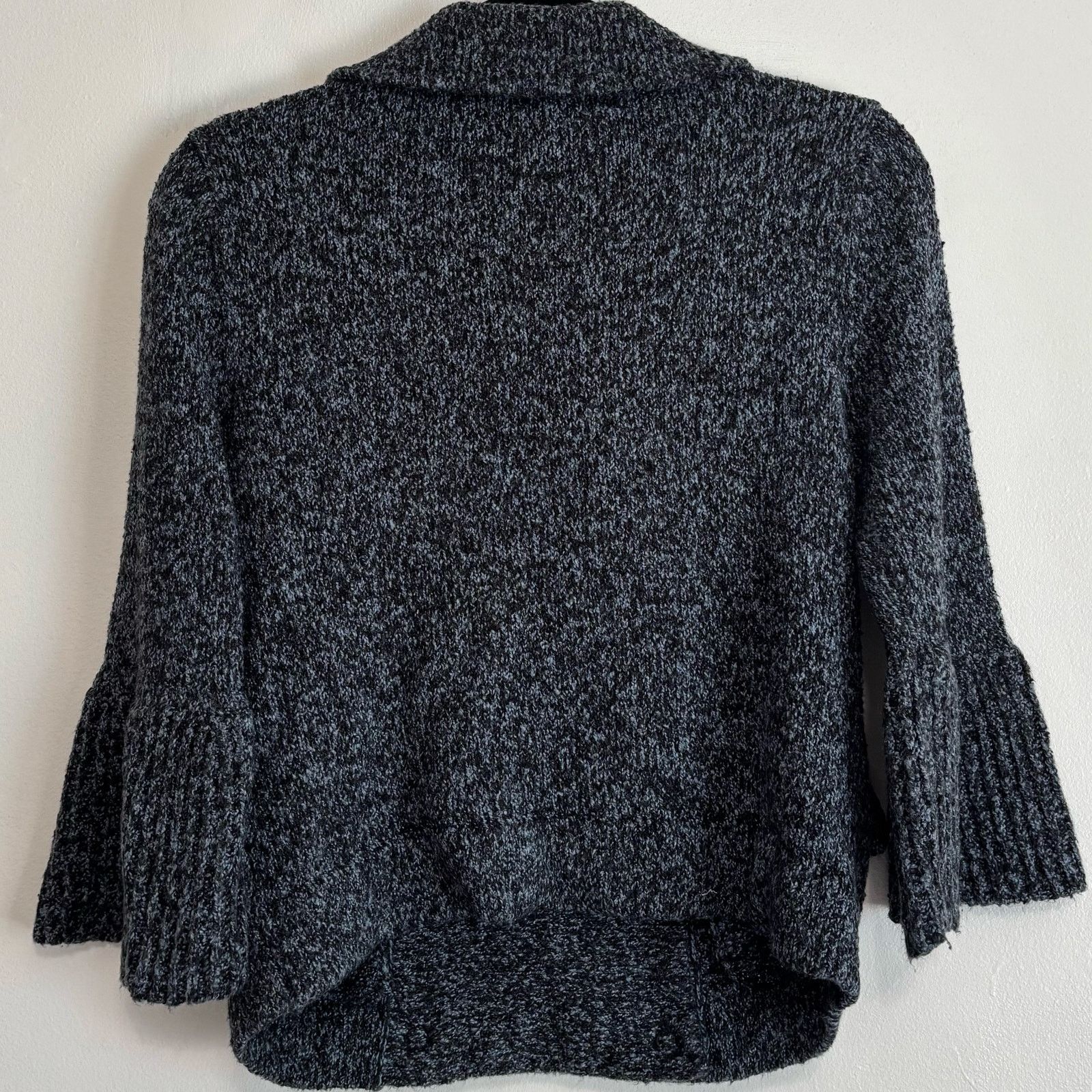 Other One Girl Who Double Breasted Cardigan Sweater Bell Sleeves Size S / US 4 / IT 40 - 2 Thumbnail