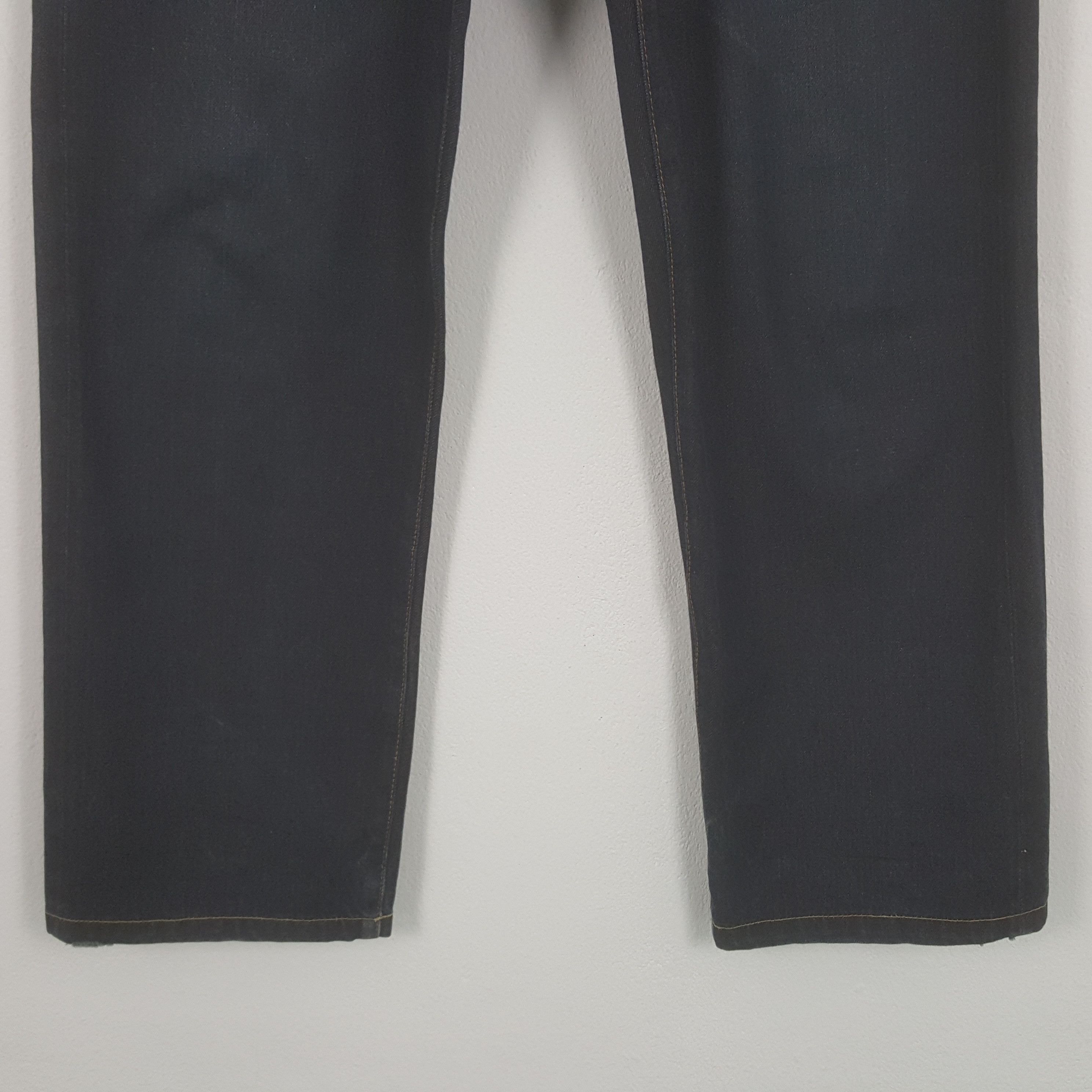 Evisu × Vintage Vintage Evisu Japanese Brand Daicock Art Denim Jeans Size US 31 - 5 Thumbnail