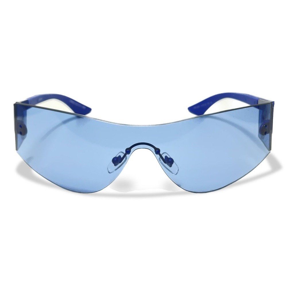 Versace BNIB Versace Blue Shield Sunglasses Size ONE SIZE - 2 Thumbnail
