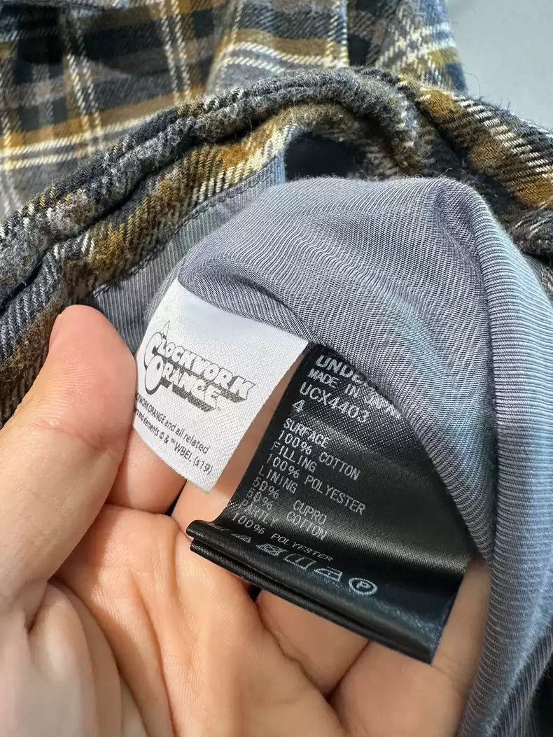 Undercover UNDERCOVER 19AW Clockwork orange flannel jacket Size US XL / EU 56 / 4 - 8 Thumbnail