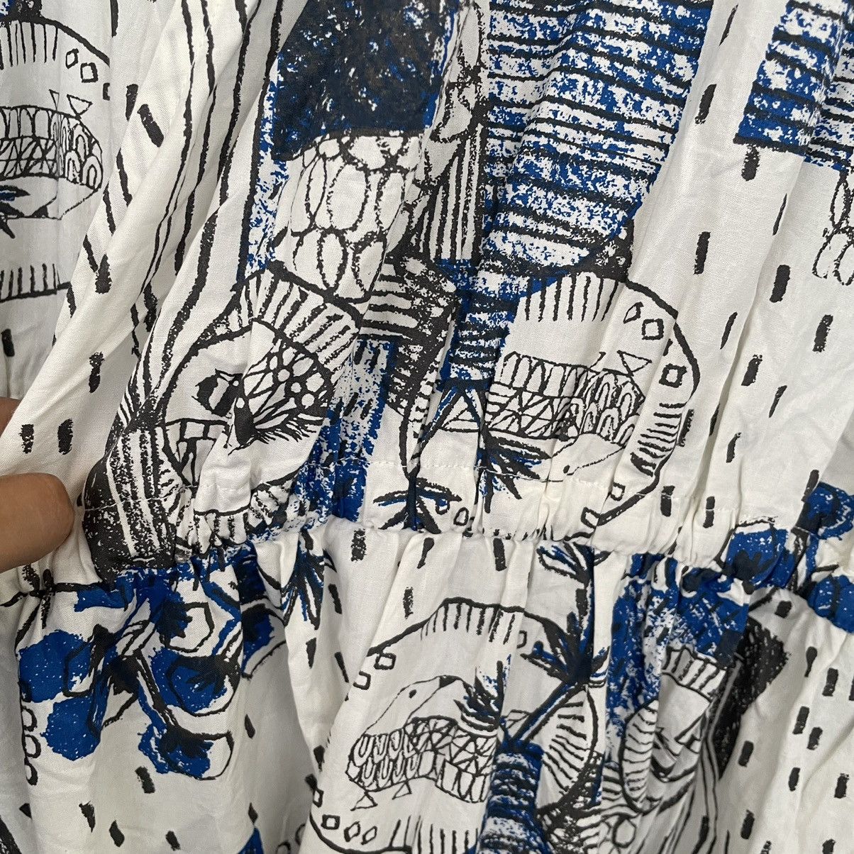 Issey Miyake × Ne-Net Nenet by Issey Miyake Abstract Art Kimono Size US XL / EU 56 / 4 - 4 Thumbnail