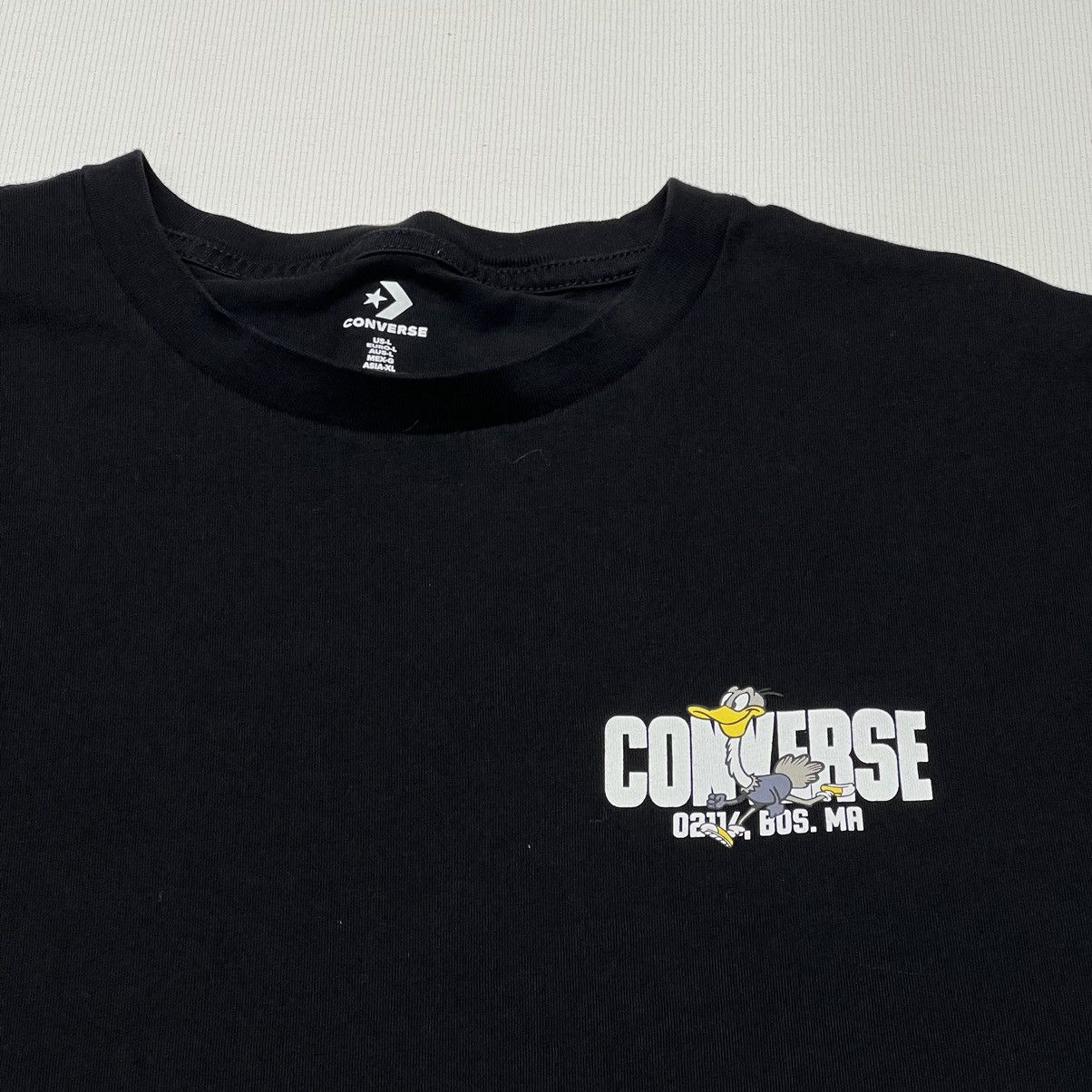 Converse Converse Tee Shirt Black Bird Boston Running All Star Size US L / EU 52-54 / 3 - 3 Thumbnail