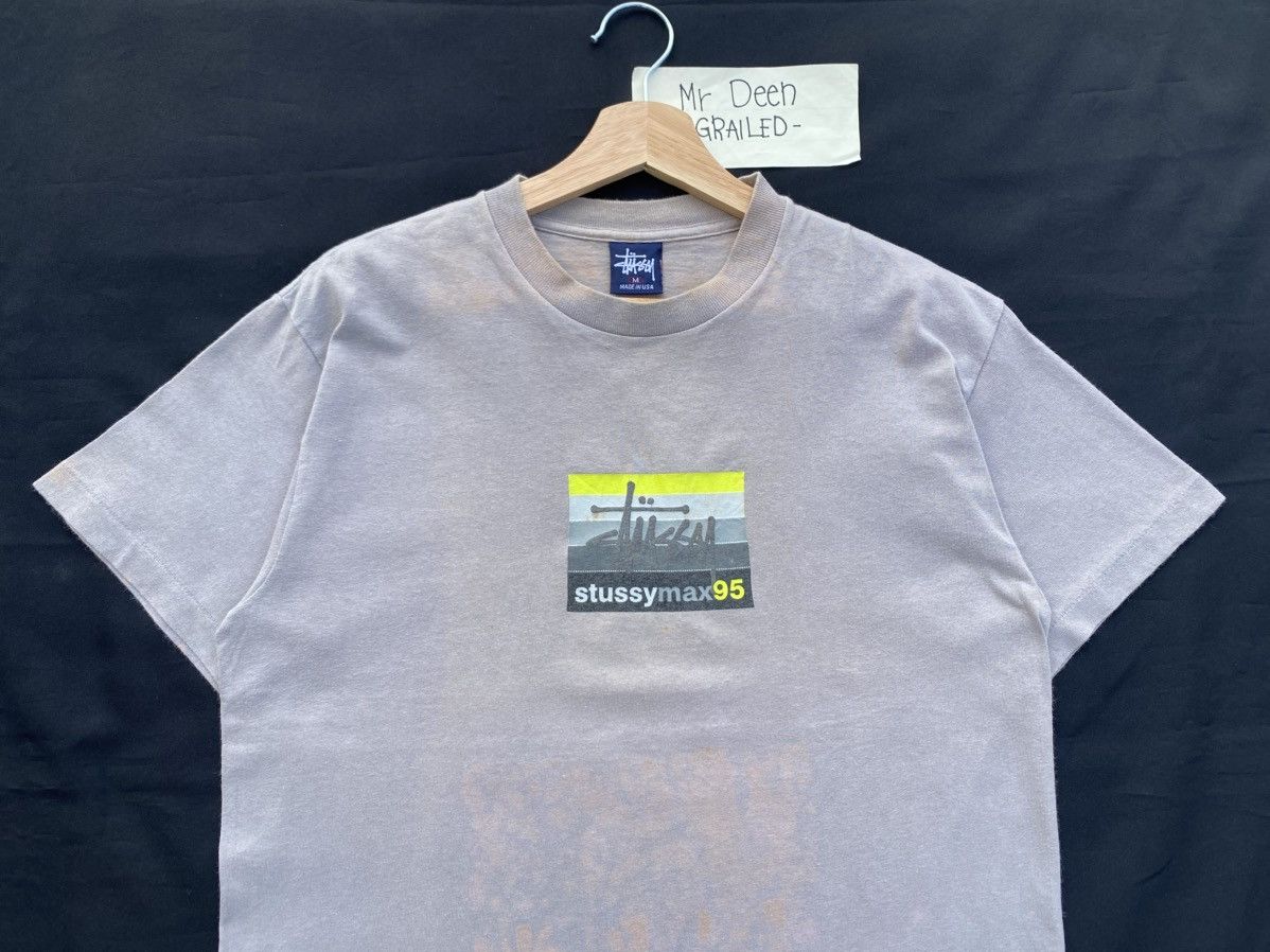 Stussy Rare Vintage STUSSY Max 95 Nike Airmax Tshirt Size US M / EU 48-50 / 2 - 6 Thumbnail