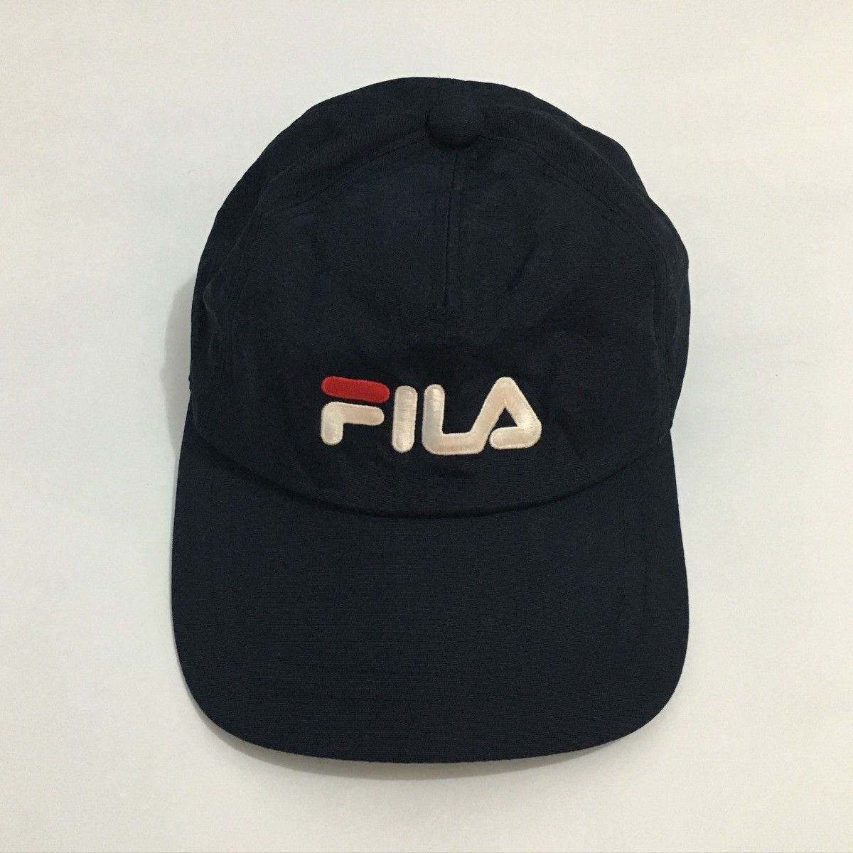 Fila Vintage Fila Six Panel Navy Size ONE SIZE - 1 Thumbnail