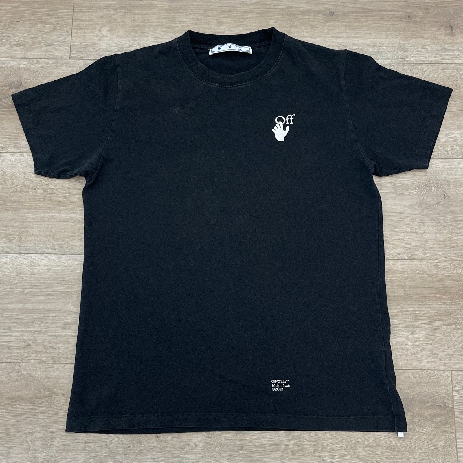 Off-White Off-White Caravaggio Arrow Tee T Shirt Black Size XL B5 Size US XL / EU 56 / 4 - 4 Thumbnail