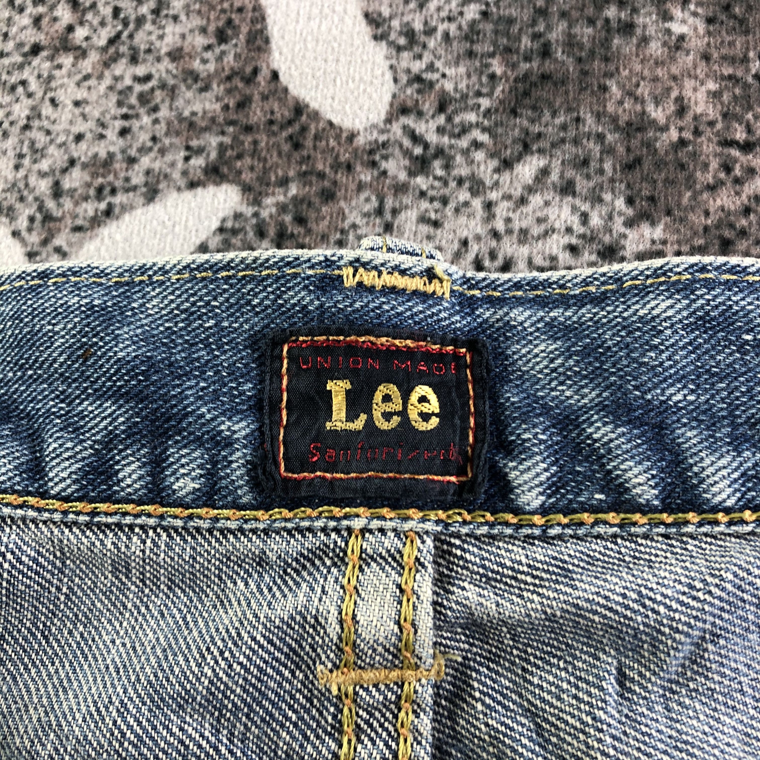 Lee Vintage Lee Rider Jeans Ripped Denim KJ3104 Size US 36 / EU 52 - 9 Thumbnail