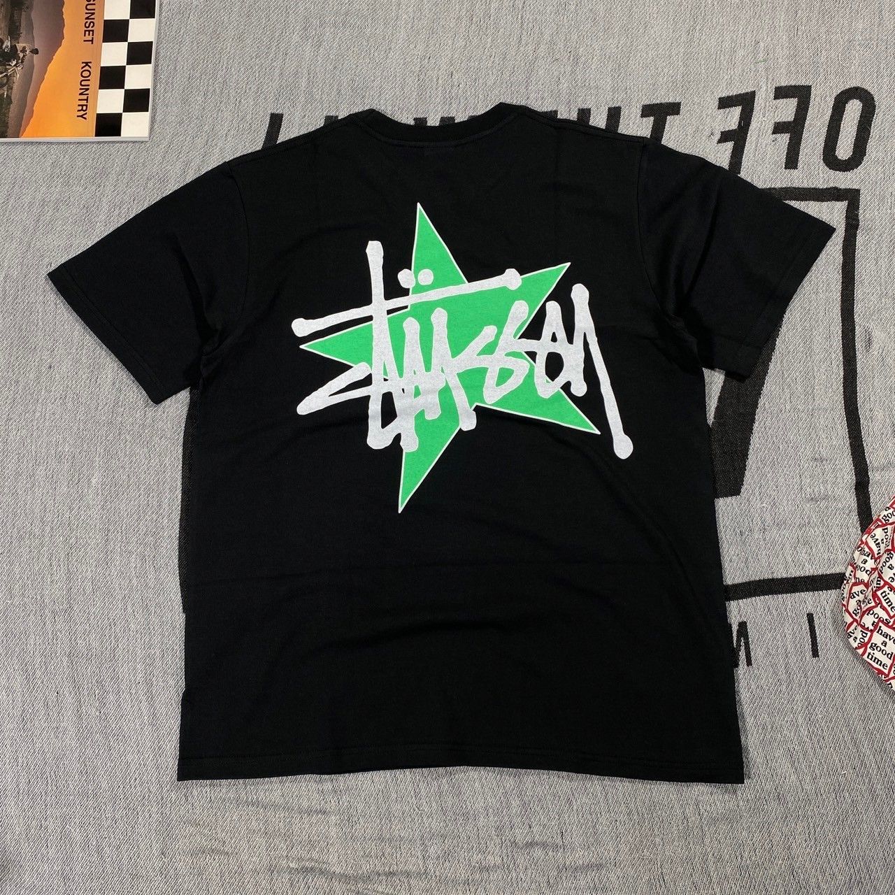 Stussy STUSSY STAR TEE • LARGE Size US L / EU 52-54 / 3 - 1 Thumbnail