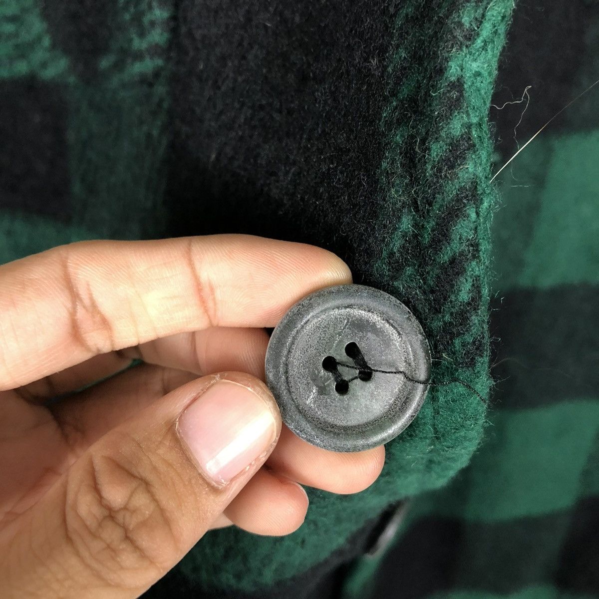 Japanese Brand 📌VTG WOOL SHIRT JACKET TARTAN DESIGN MACHOPE ISSEY MIYAKE Size US M / EU 48-50 / 2 - 17 Thumbnail