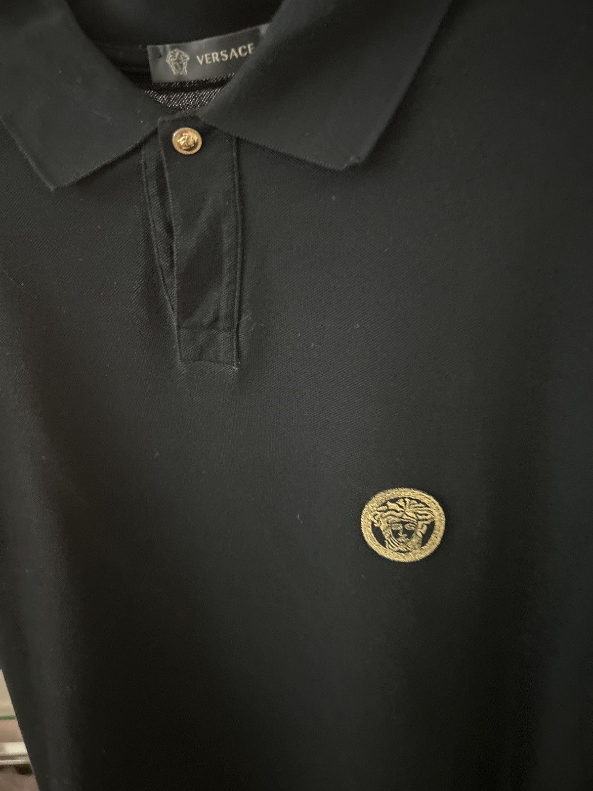 Versace Versace Short Sleeve Polo Shirt Size US M / EU 48-50 / 2 - 3 Thumbnail