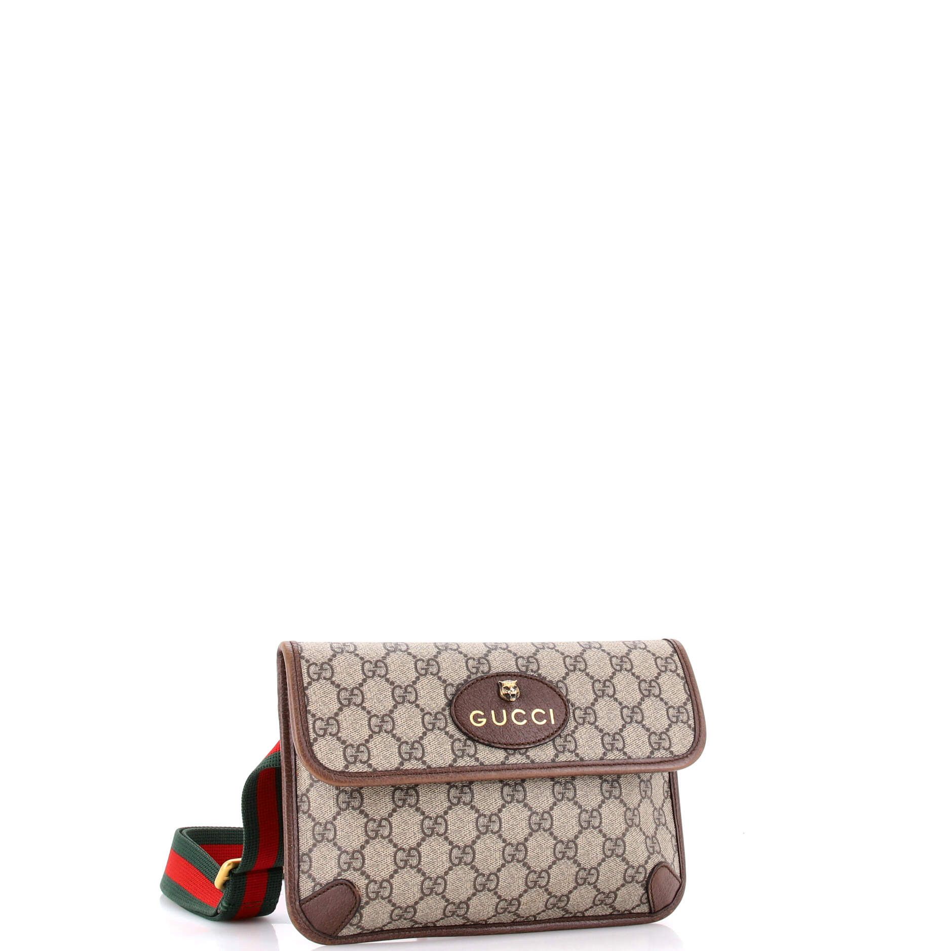 Gucci Neo vintage flap belt bag gg coated canvas Size ONE SIZE - 1 Thumbnail