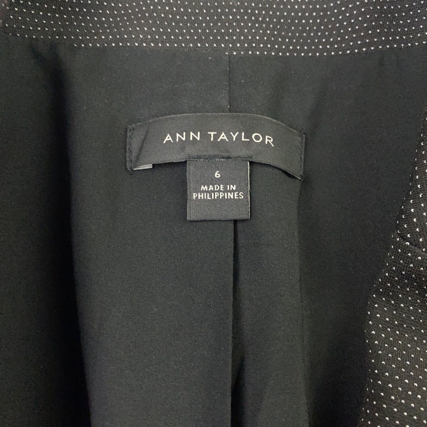 Ann Taylor Ann Taylor Womens Blazer Size 6 Gray Twill Single Button Stretch Lined Size M / US 6-8 / IT 42-44 - 5 Thumbnail