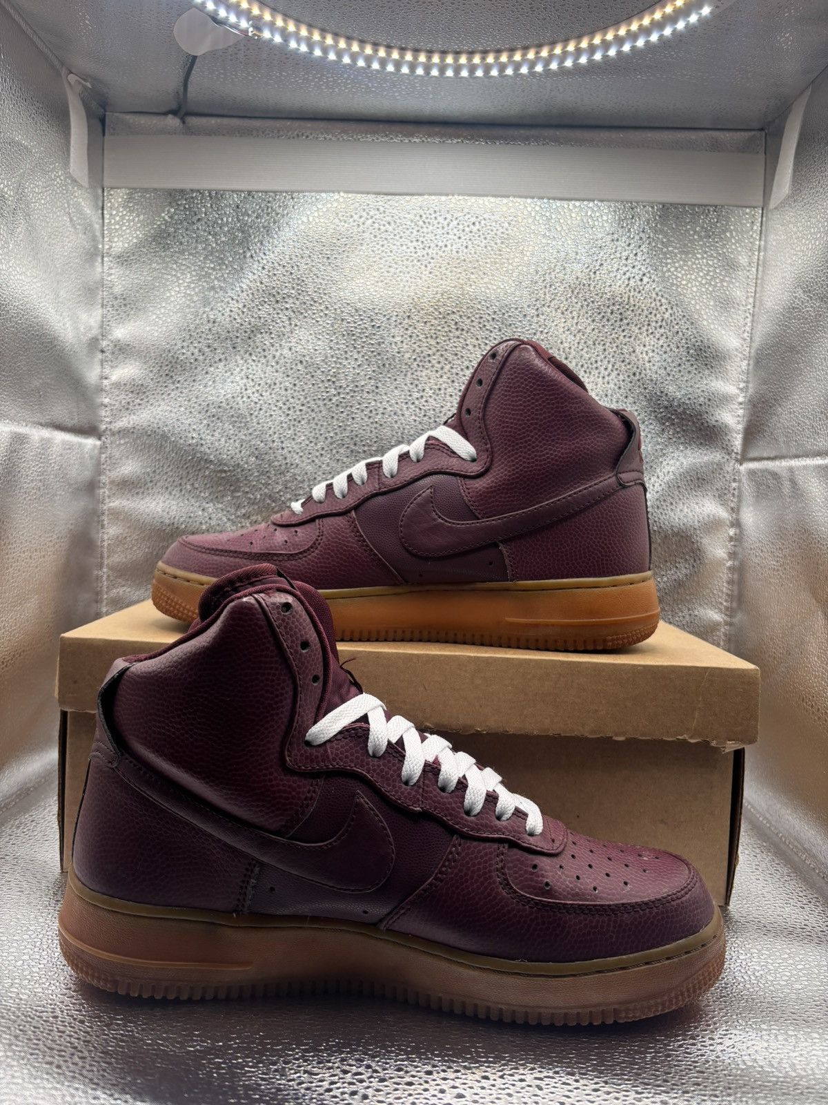 Nike Air force 1 high bronze gum Size US 9.5 / IT 39.5 - 5 Thumbnail