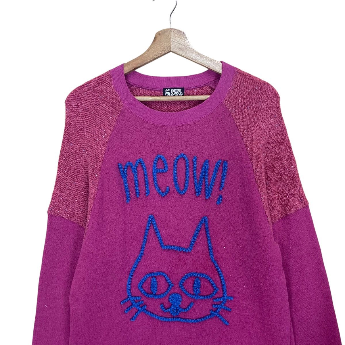 Hysteric Glamour Vintage 90s Hysteric Glamour Big Logo Crewneck Sweatshirt Size US M / EU 48-50 / 2 - 4 Thumbnail