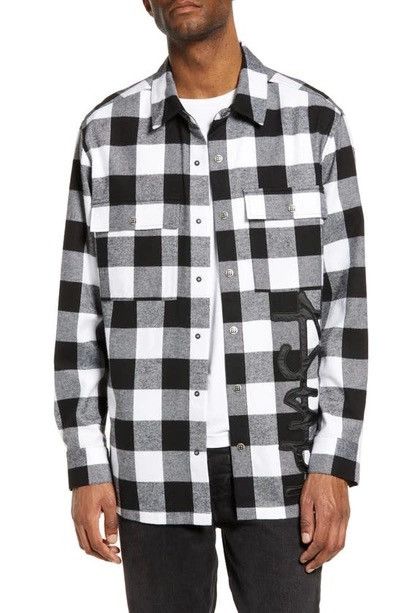 Ksubi Generator Flannel Button Down Shirt Size US XL / EU 56 / 4 - 10 Thumbnail
