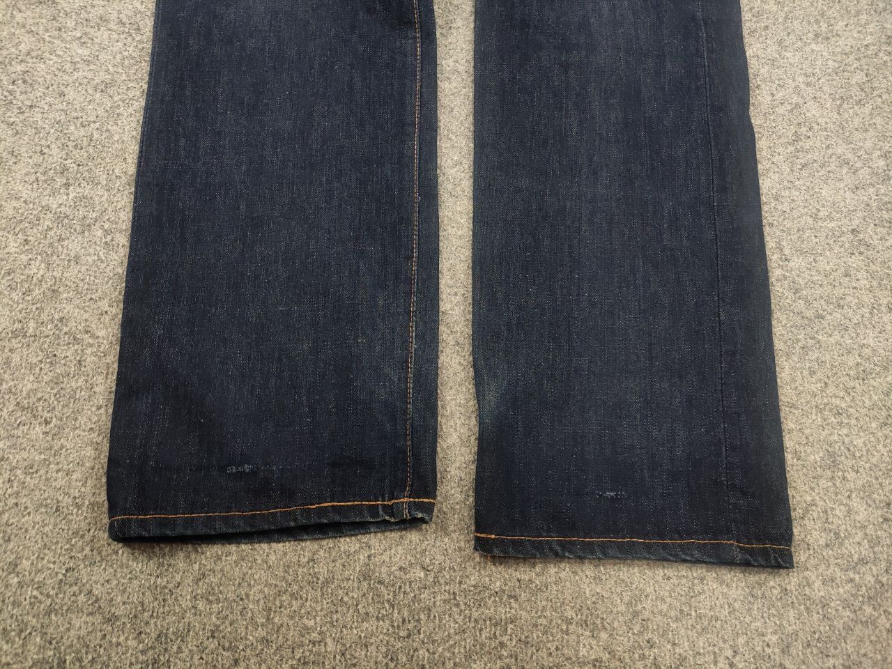 Japanese Brand Vintage D.H. Tribute Japanese Selvedge Faded Denim Jeans Size US 32 / EU 48 - 7 Thumbnail