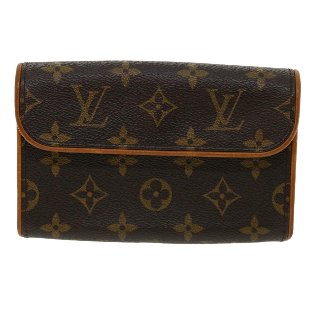 Louis Vuitton Pochette Florentine Brown Canvas Shoulder Bag (Pre-Owned) Size ONE SIZE - 1 Thumbnail