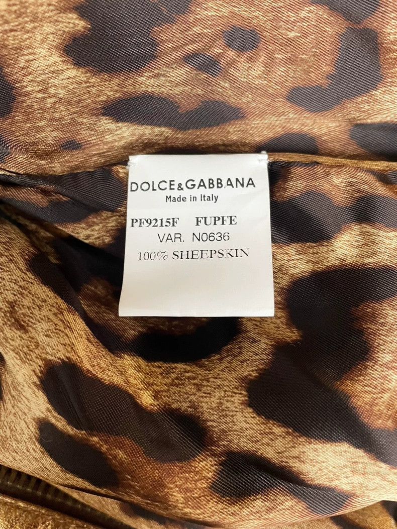 Dolce & Gabbana Dolce & Gabbana Heavy weight mink sheepskin jacket 2504-Nex Size L / US 10 / IT 46 - 9 Thumbnail