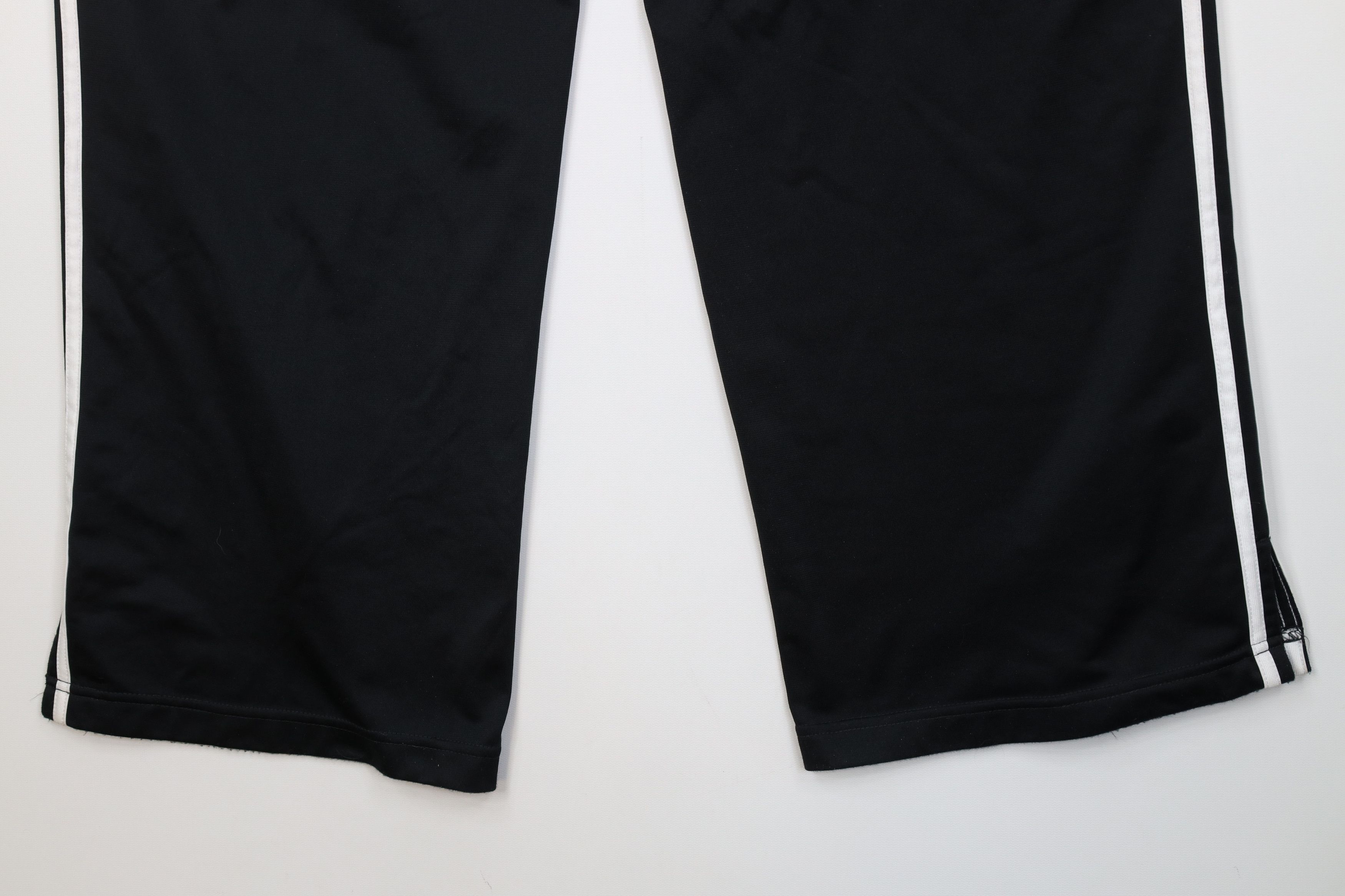Adidas Vintage Y2K Adidas Striped Wide Leg Sweatpants Pants Size 38" / US 16 / IT 52 - 12 Thumbnail