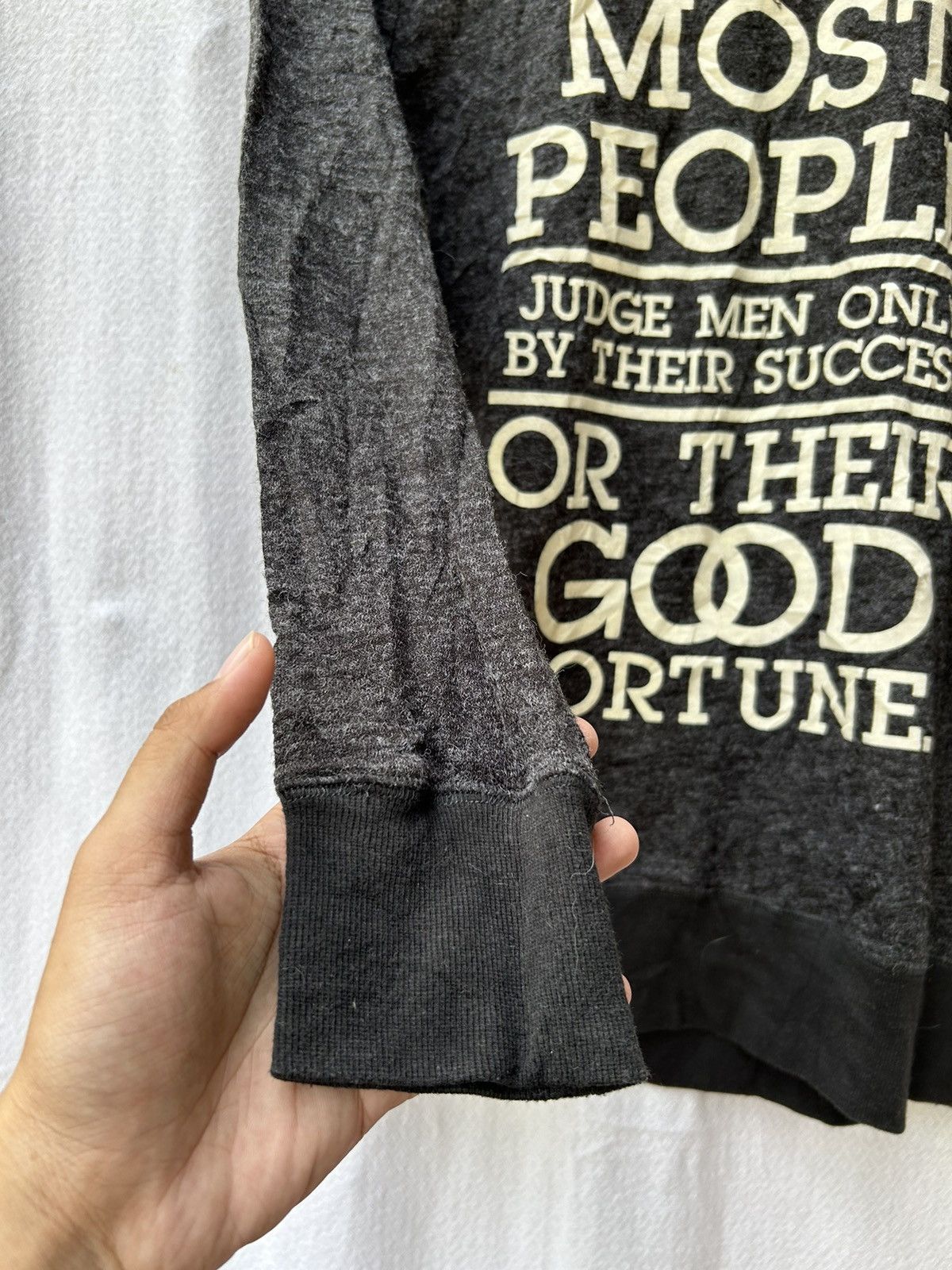 Japanese Brand Strange heaven japanese poem knit issey miyake style Size US M / EU 48-50 / 2 - 5 Thumbnail