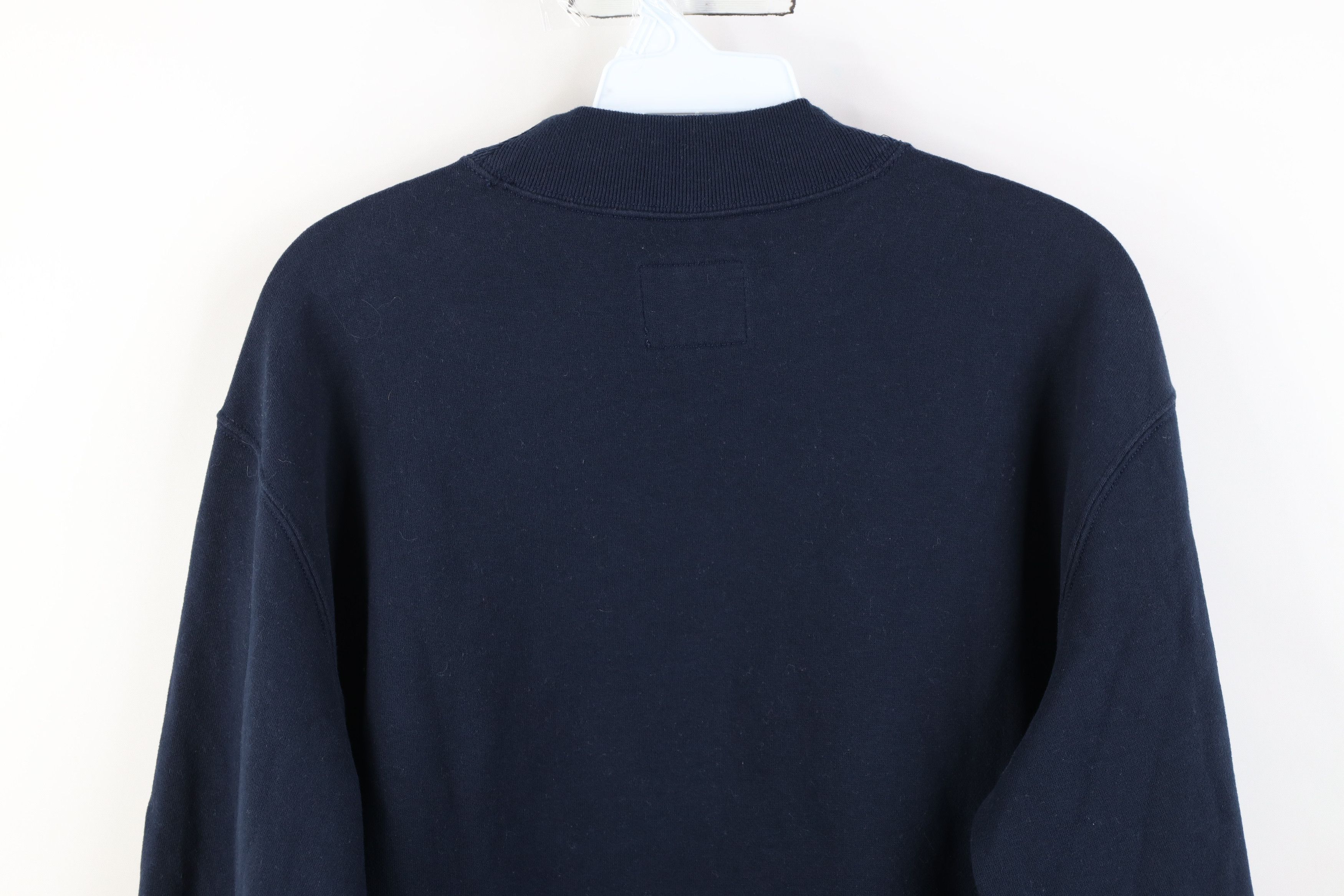 Abercrombie & Fitch Vintage Y2K Abercrombie & Fitch Sweatshirt Navy Blue Size S / US 4 / IT 40 - 12 Thumbnail