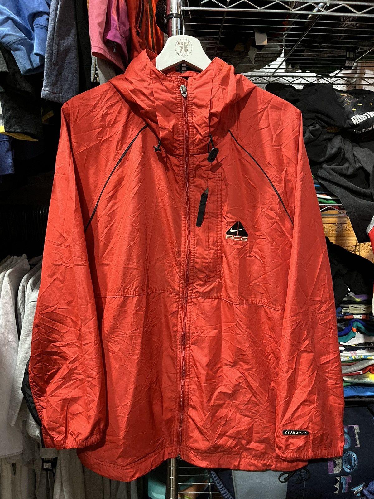 Nike ACG Clima-Fit Hoodie Jacket Logo 90s