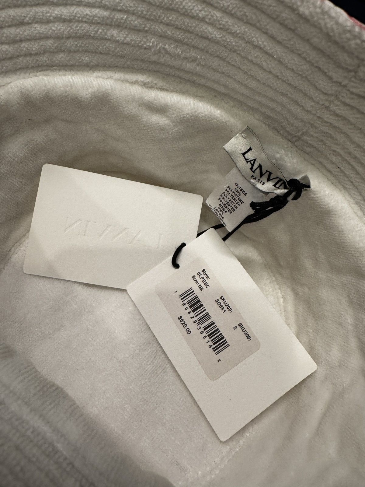 Lanvin NWT Lanvin Unisex Reversible Bucket Hat Size ONE SIZE - 6 Thumbnail