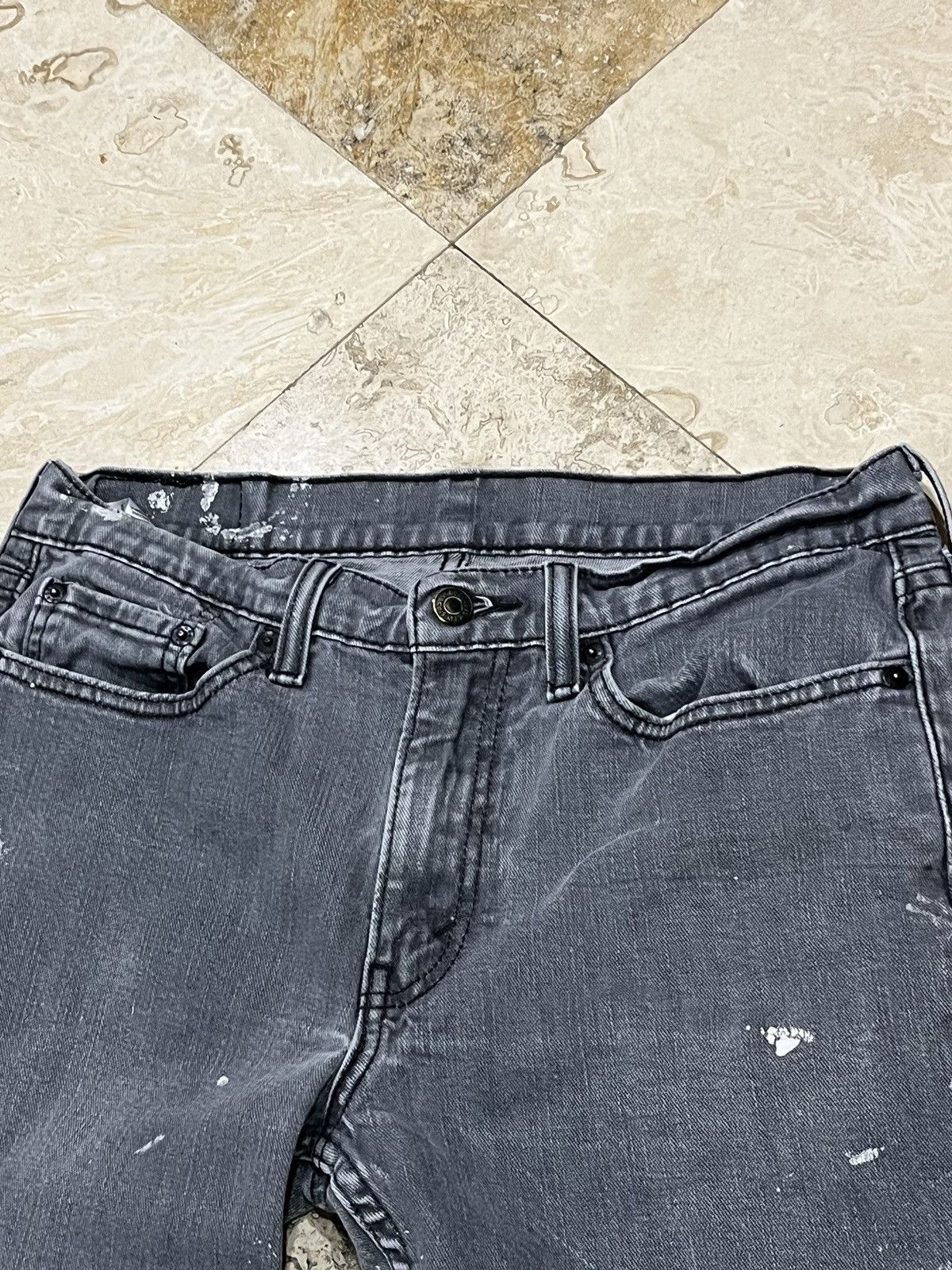Levi's Levi’s 514 Painters Distressed Jeans Size US 32 / EU 48 - 11 Thumbnail