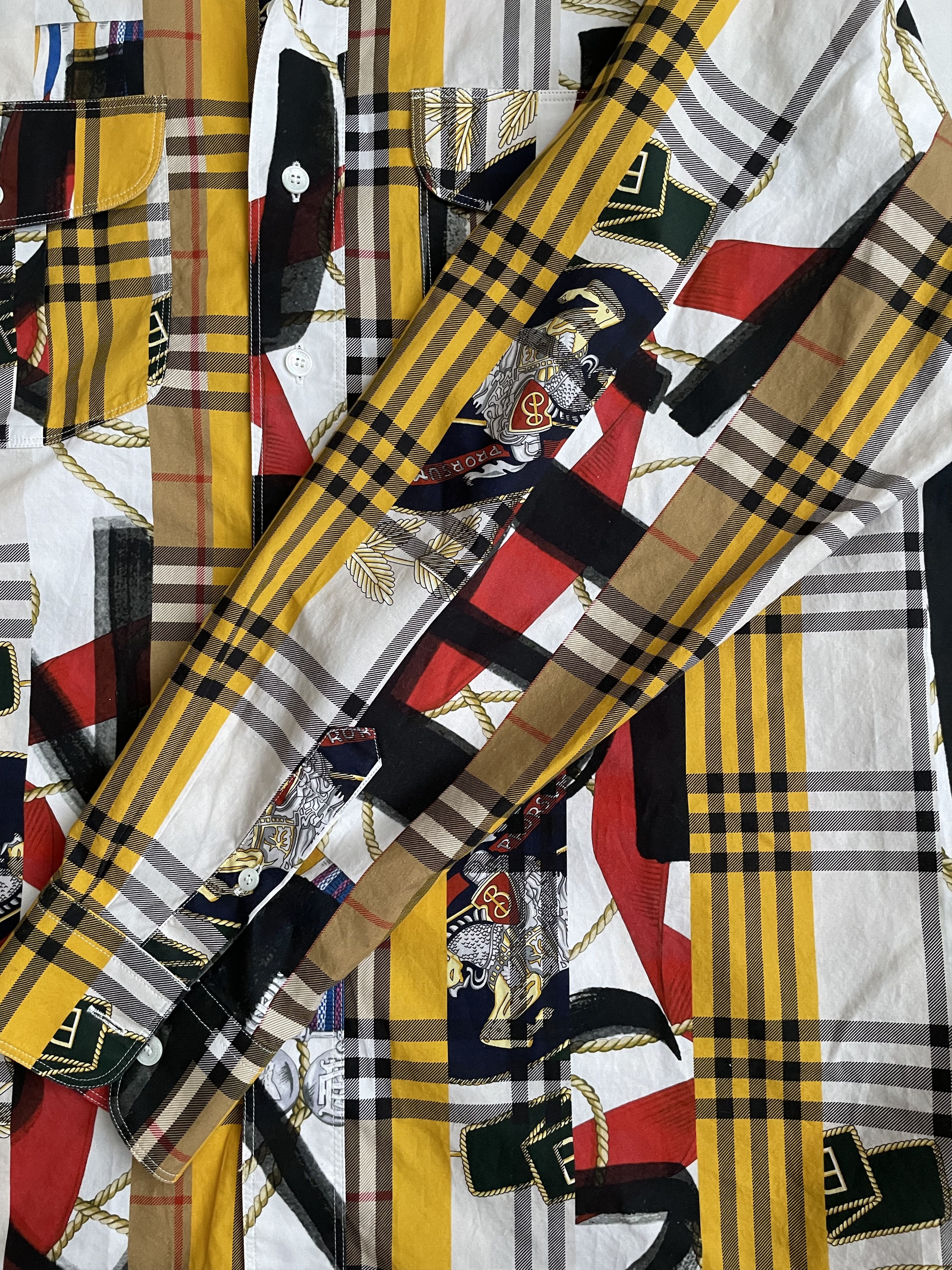 Burberry Burberry Monogram multicolor button shirt Size US L / EU 52-54 / 3 - 10 Thumbnail