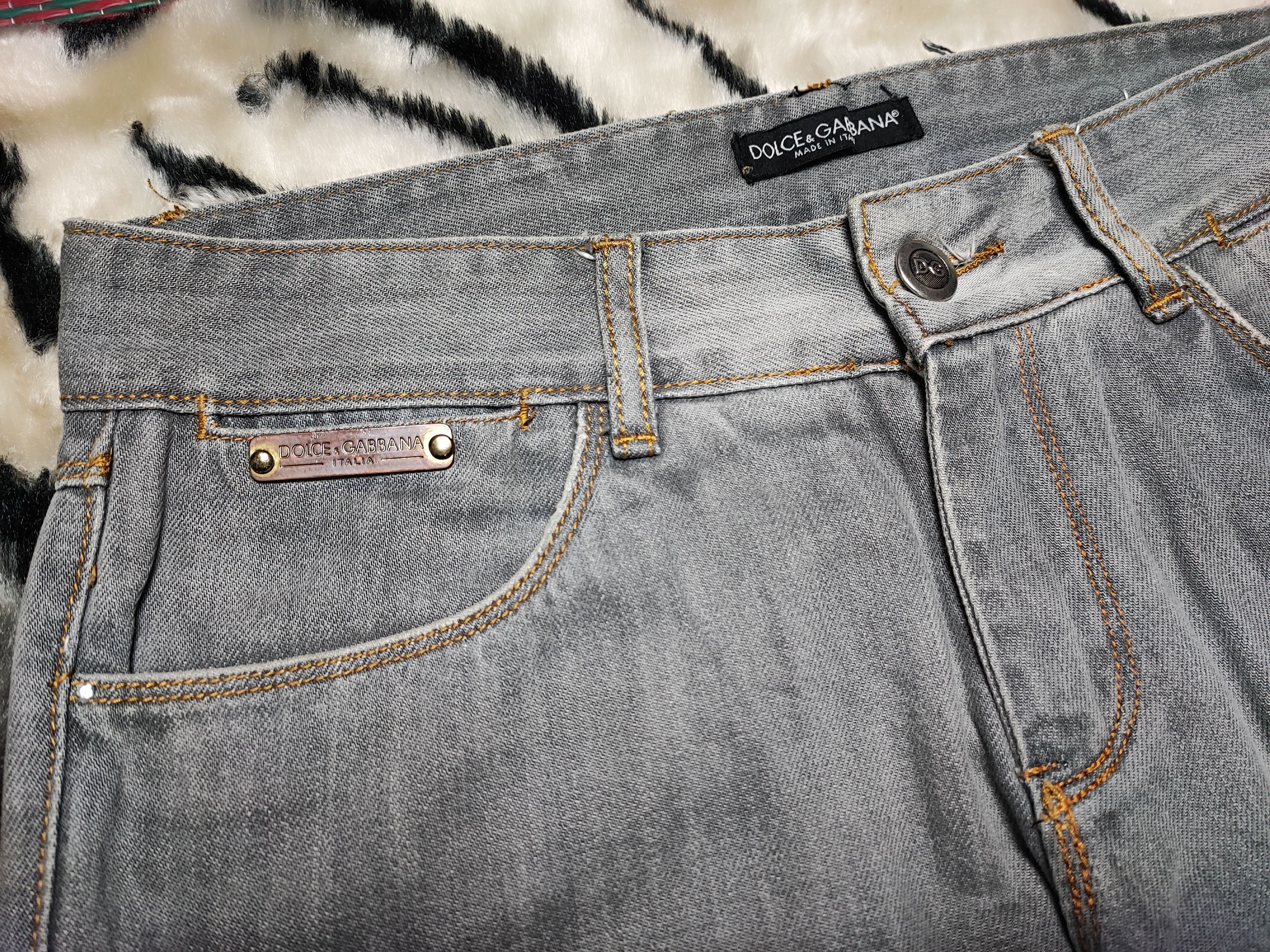 Dolce & Gabbana Vintage 2000s Dolce Gabbana Jeans Baggy Faded Japanese Size US 32 / EU 48 - 3 Thumbnail