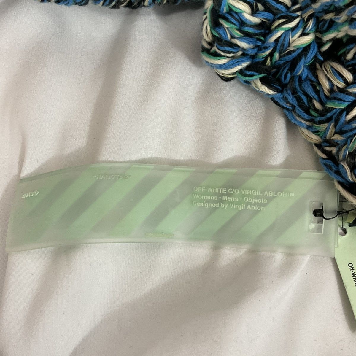 Off-White OFF-WHITE Blue Climb Rope Jumper In 3000 Blue Size US L / EU 52-54 / 3 - 8 Thumbnail