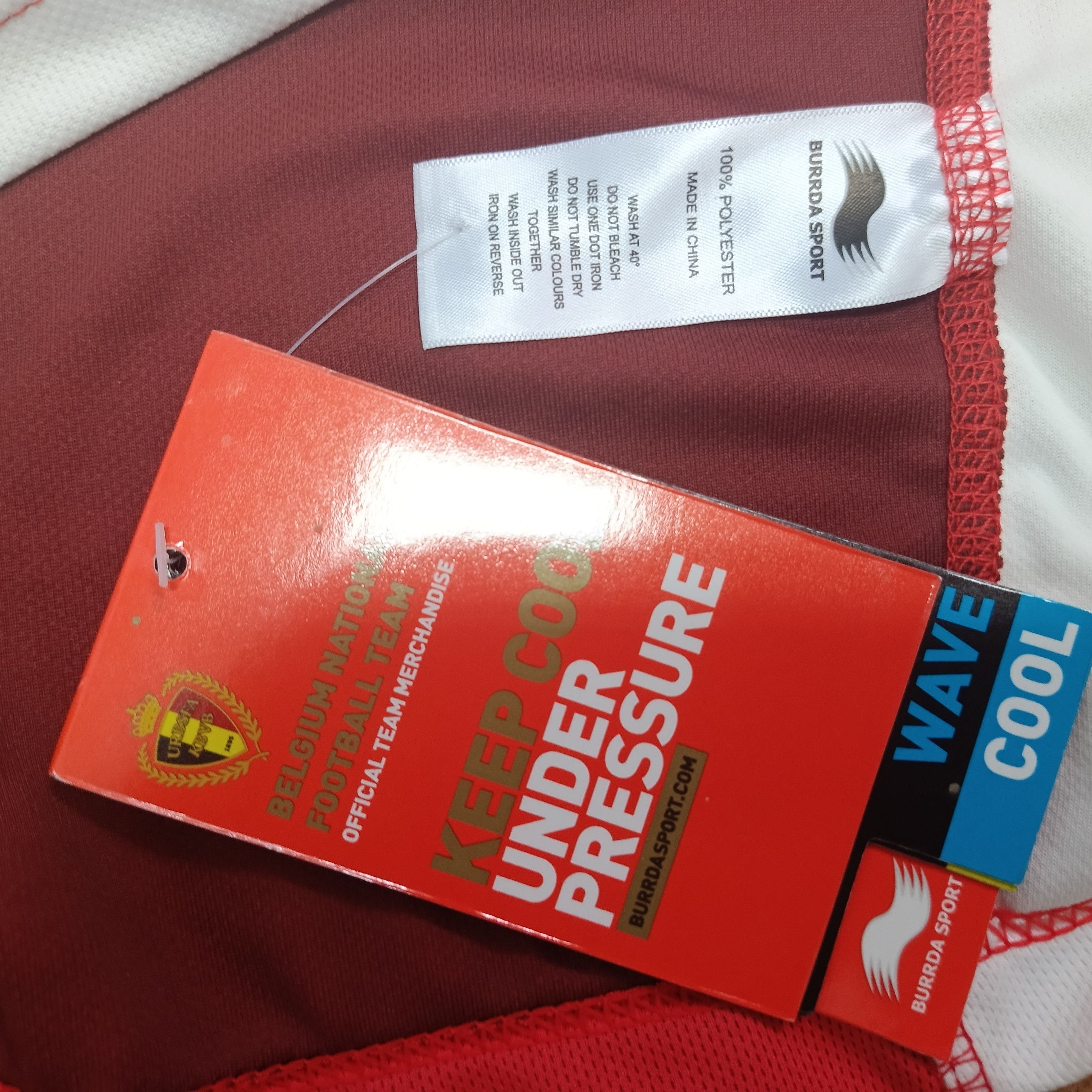 Sports Specialties × Vintage Belgium Training Football Shirt 2014-2015 SIZE 3XL Size US XXL / EU 58 / 5 - 9 Thumbnail