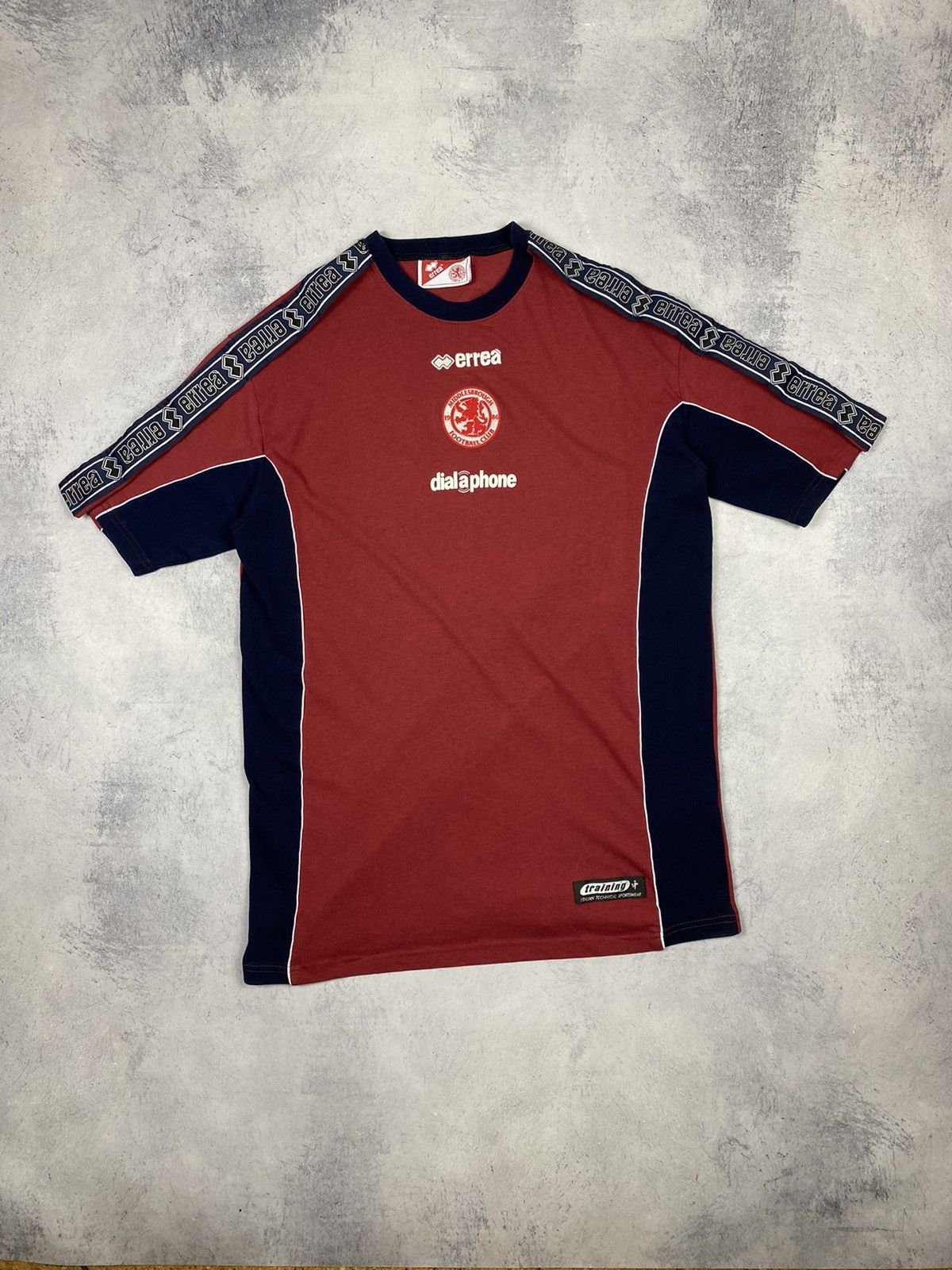 Errea × Vintage Errea Middlesbrough F.C. Away Vintage T Shirt Cotton Jersey Size US XXL / EU 58 / 5 - 2 Thumbnail