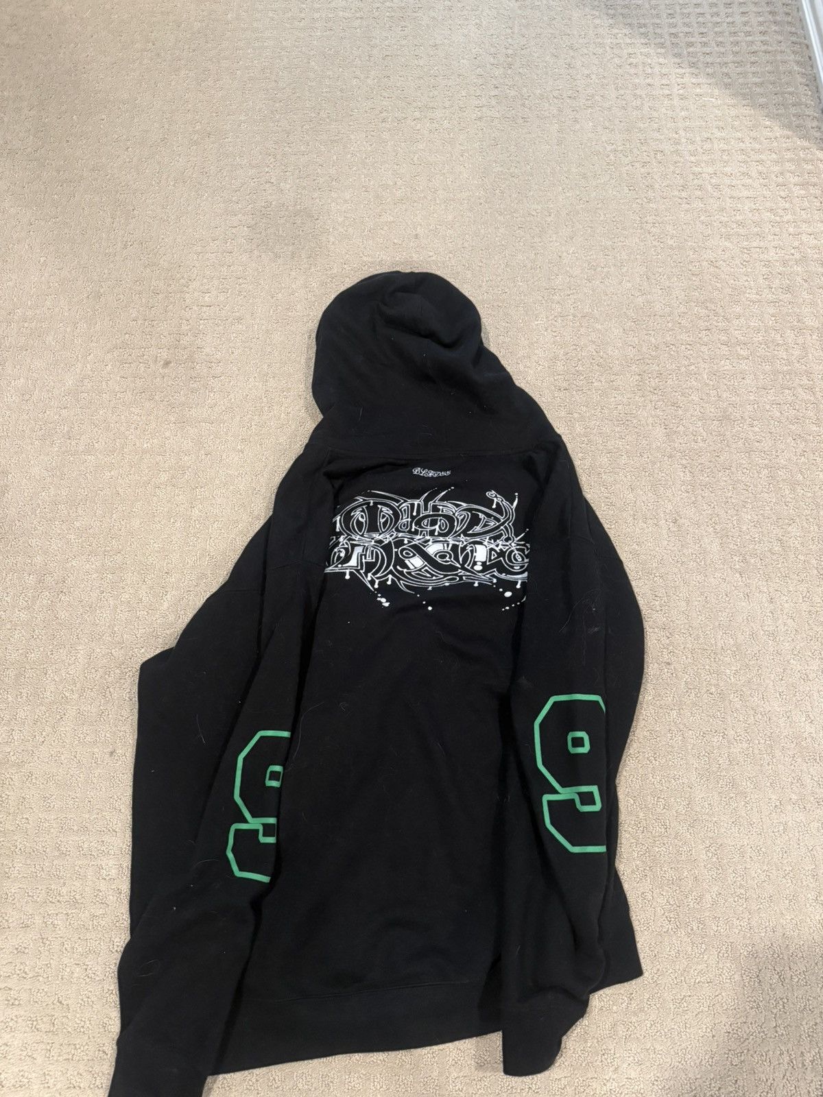 Drain Gang Bladee The Fool Zip Up Hoodie Size US L / EU 52-54 / 3 - 2 Thumbnail