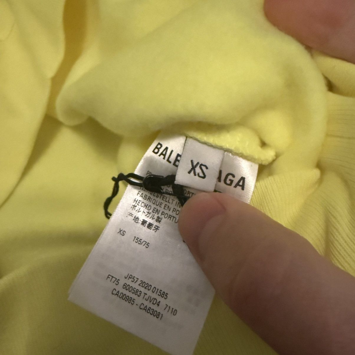 Balenciaga Balenciaga CAMPAIGN hooded sweatshirt hoodie XS logo Size US XS / EU 42 / 0 - 6 Thumbnail