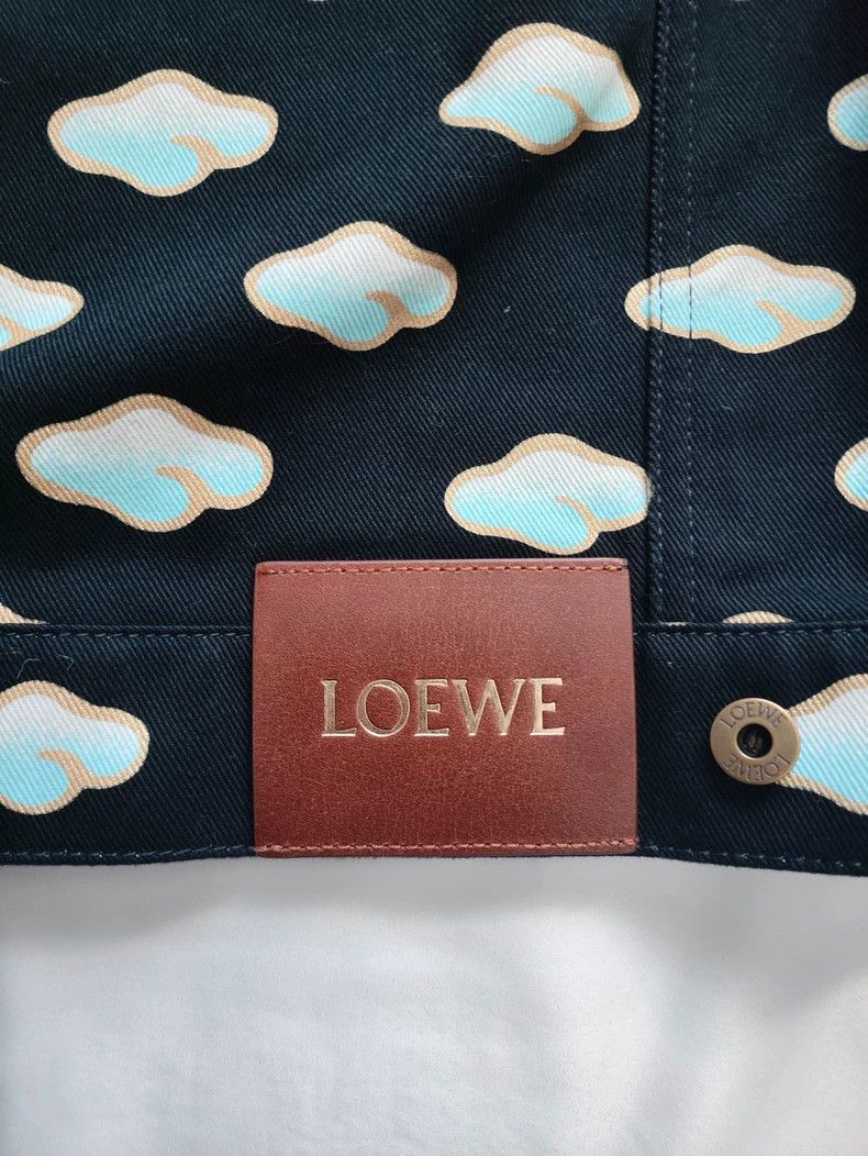 Loewe LOEWE Logo Print Full Front Zip-Up Long Sleeve Jacket Size XS / US 0-2 / IT 36-38 - 4 Thumbnail