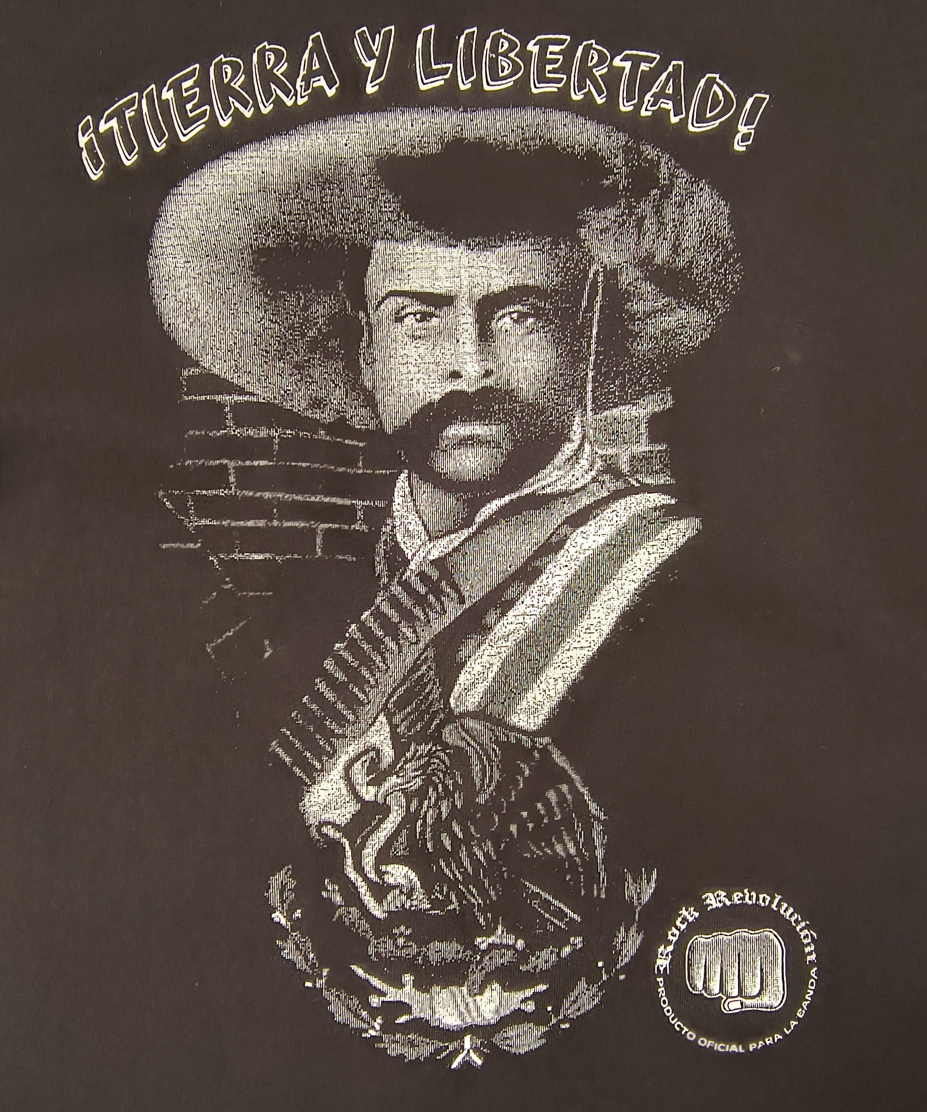 Band Tees Vintage AOP Zapatista tierra y libertad tee Size US M / EU 48-50 / 2 - 6 Thumbnail