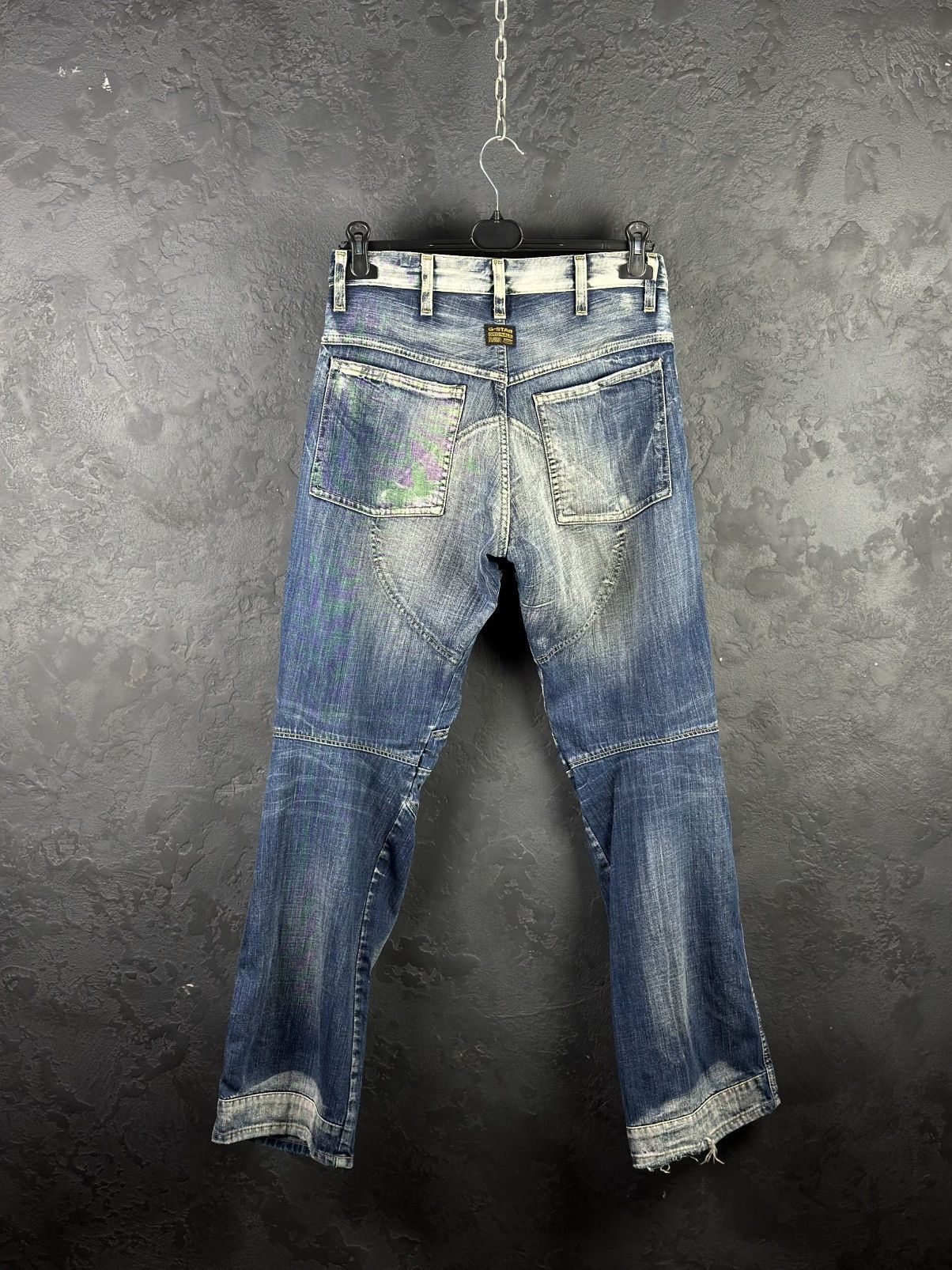 G-Star × Japanese Brand Vintage G Star Raw Denim Streetwear Jeans Japanese Y2K Size US 29 - 2 Thumbnail