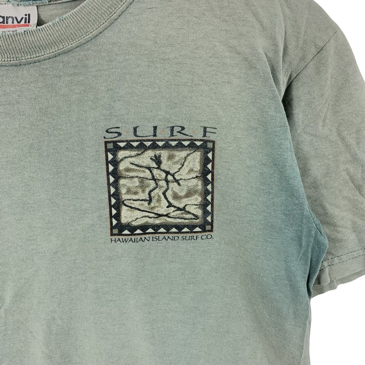 Vintage Vintage HAWAIIAN ISLAND Surf Co. Tribal Style Surfer Graphic Size US S / EU 44-46 / 1 - 6 Thumbnail