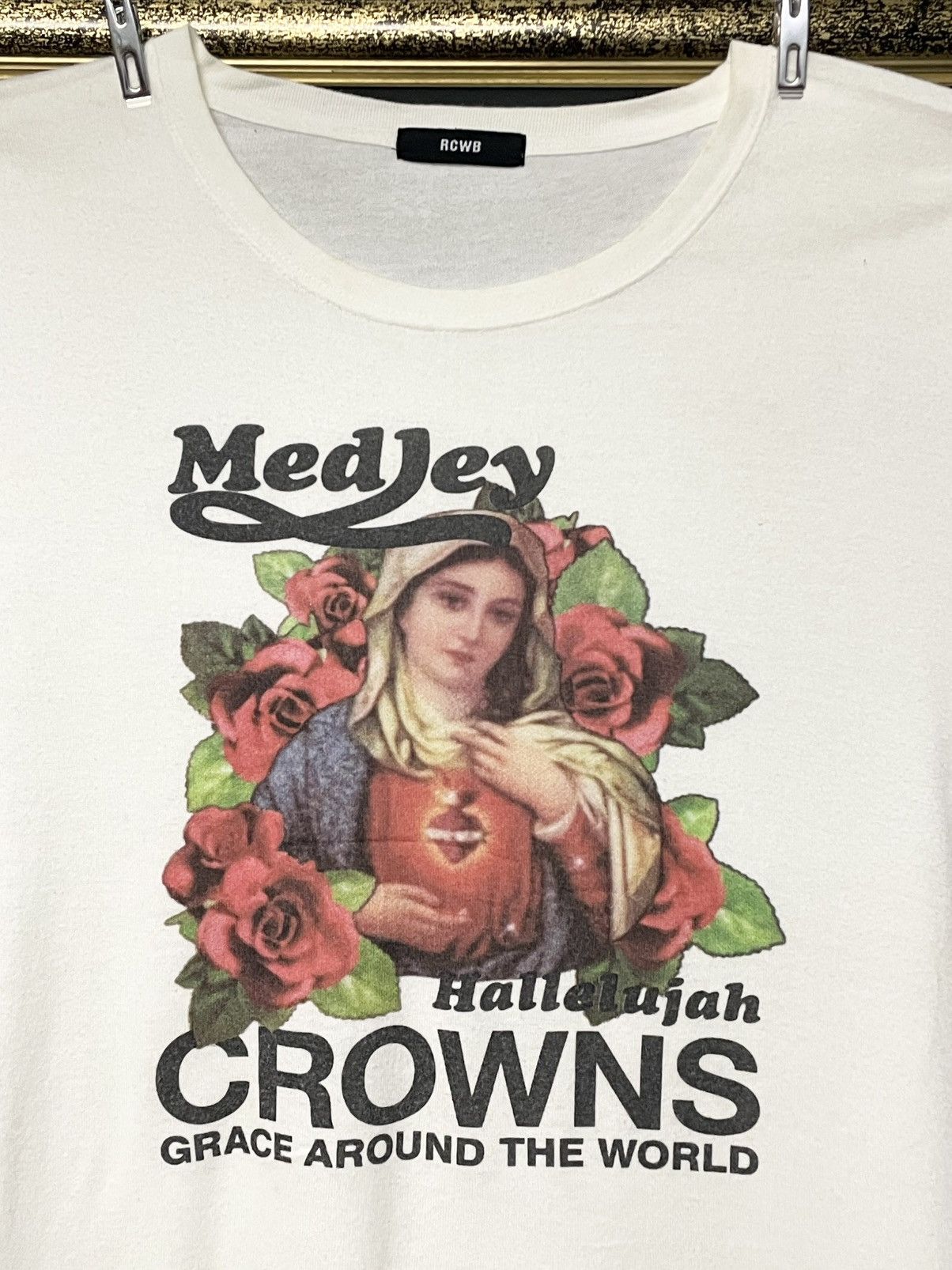 Japanese Brand Vintage 1990s Japan Designer Rodeo Crown Medley Hallelujah Size US M / EU 48-50 / 2 - 3 Thumbnail